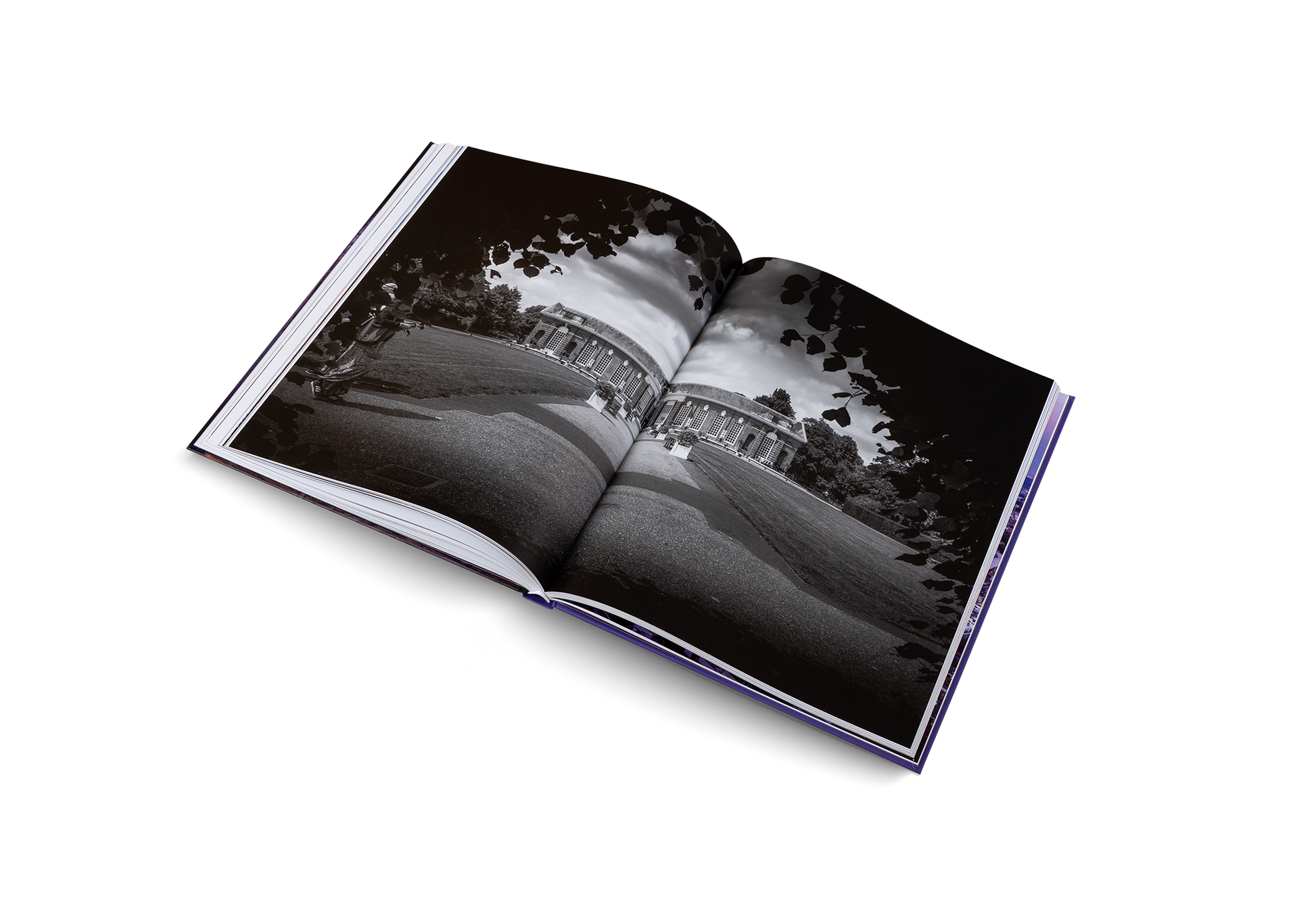 Serge Ramelli London Kunstwerk, ruhiger Fluss mit beleuchteten Ufern