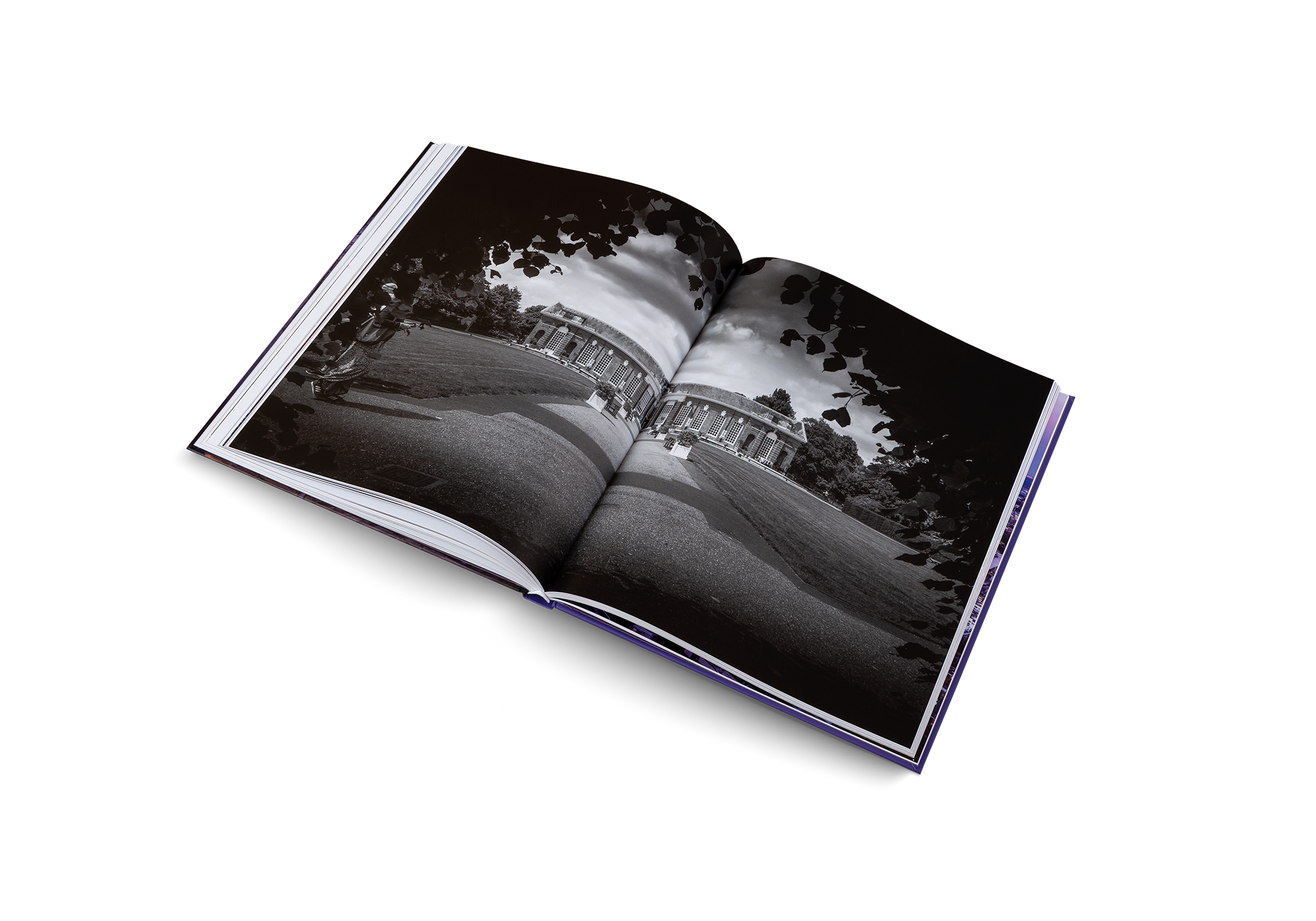 Serge Ramelli London Kunstwerk, ruhiger Fluss mit beleuchteten Ufern