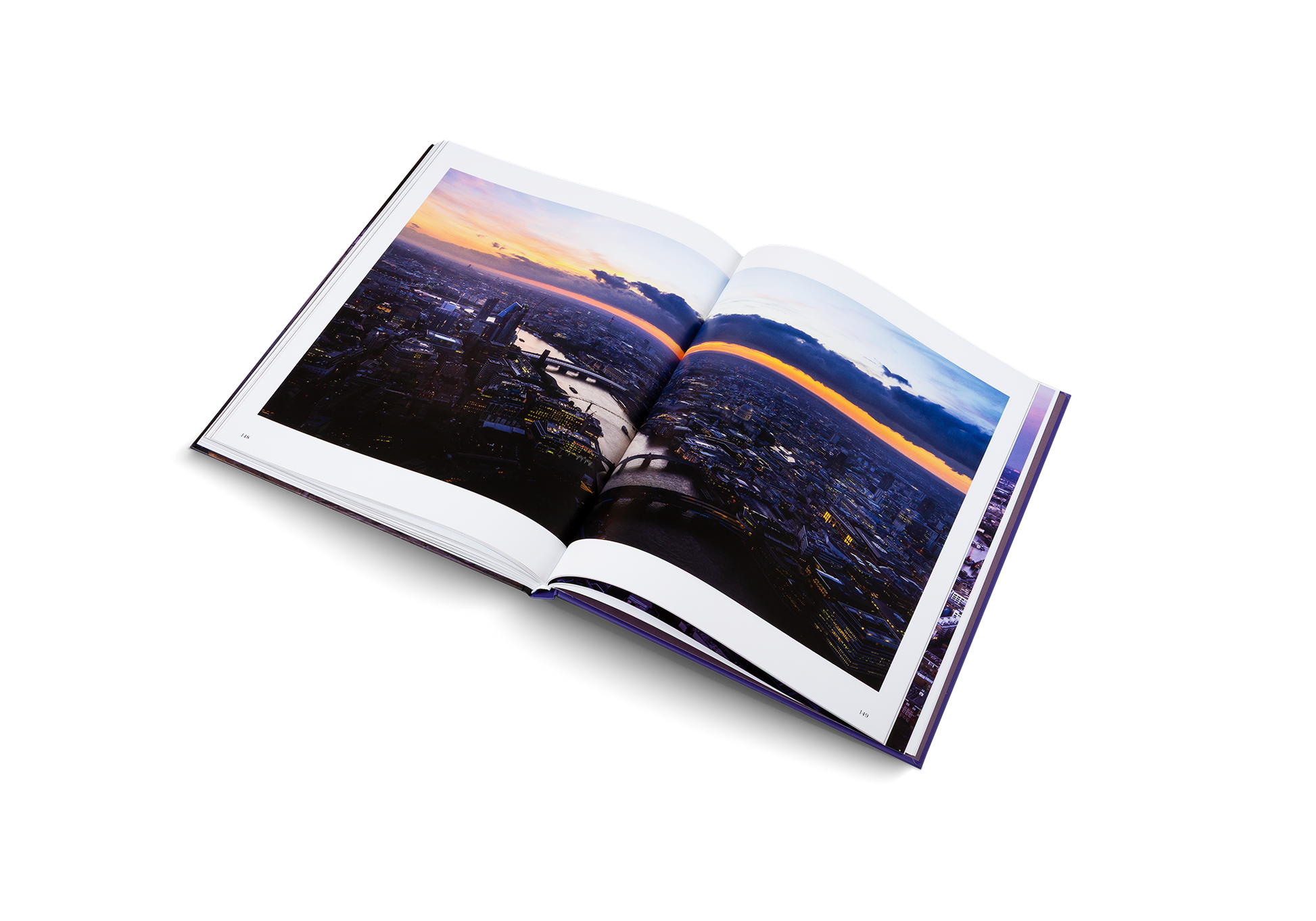 Serge Ramelli London Fotografie, dynamische Stadtlandschaft bei Dämmerung