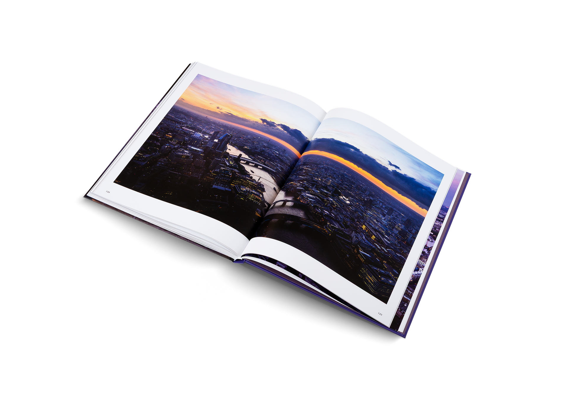 Serge Ramelli London Fotografie, dynamische Stadtlandschaft bei Dämmerung