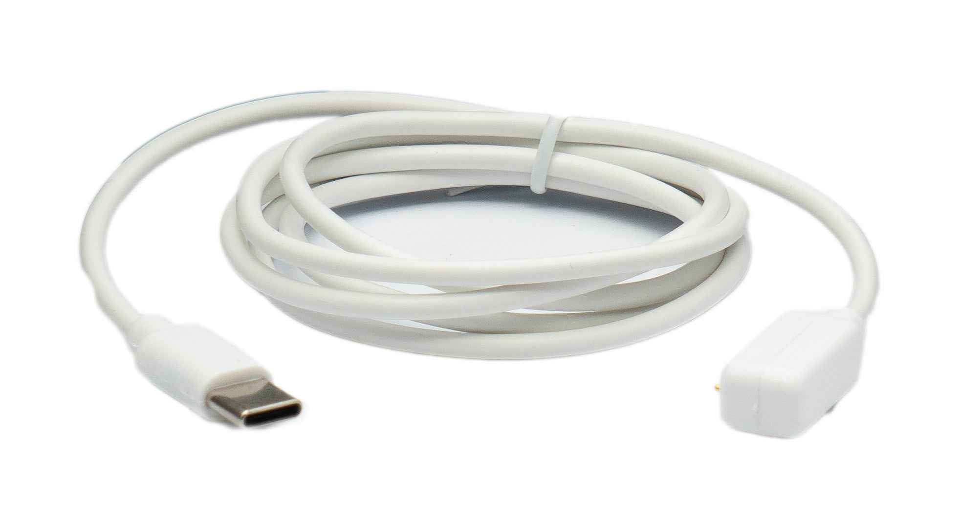 SYSTEM-S USB 3.1 Kabel 100 cm Ladekabel für Galaxy Fit3 Smartwatch in Weiß