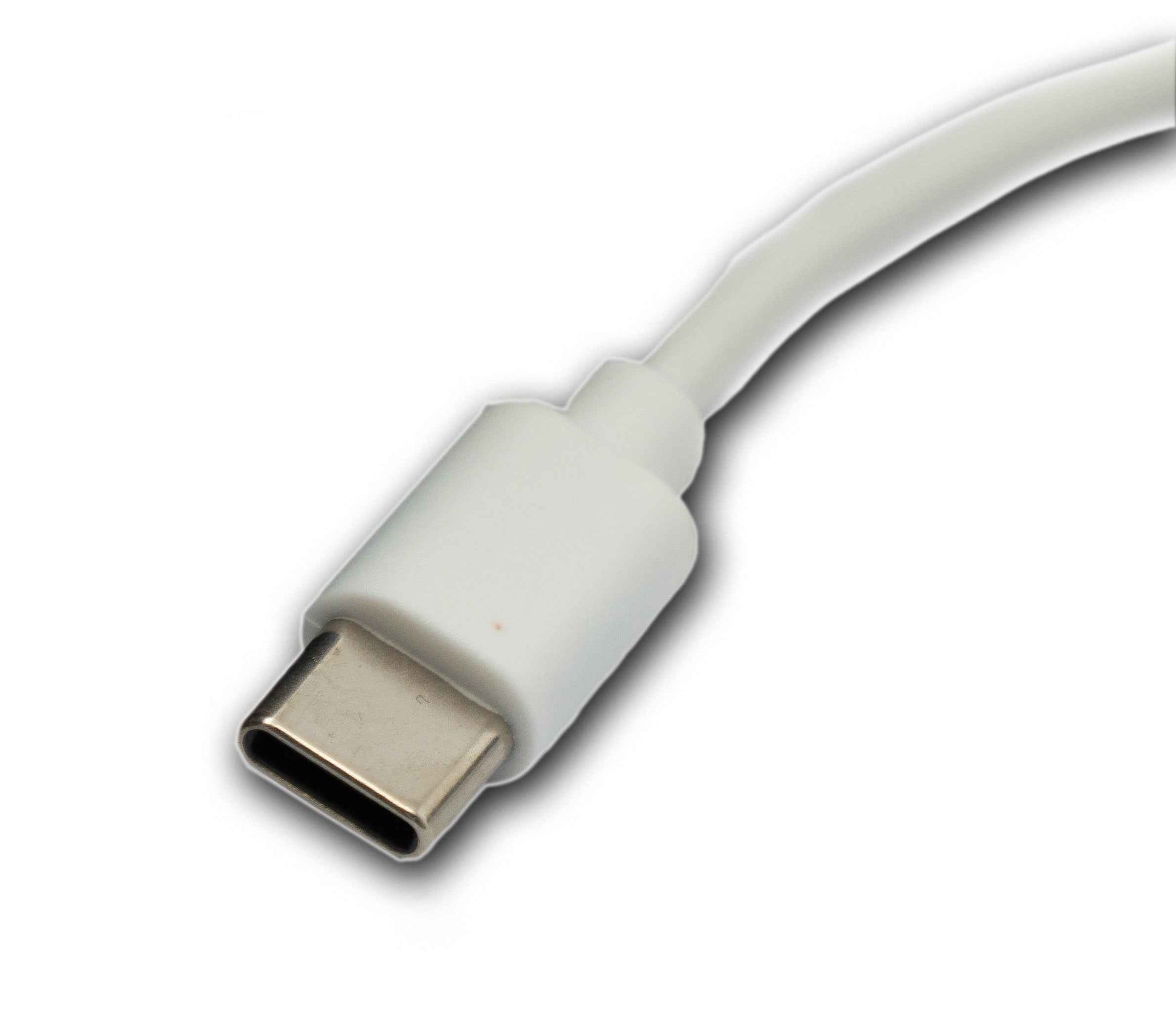 SYSTEM-S USB 3.1 Kabel 100 cm Ladekabel für Galaxy Fit3 Smartwatch in Weiß