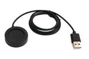 SYSTEM-S USB 2.0 Kabel 100 cm Ladestation für XiaoMi Watch S3 Smartwatch in Schwarz