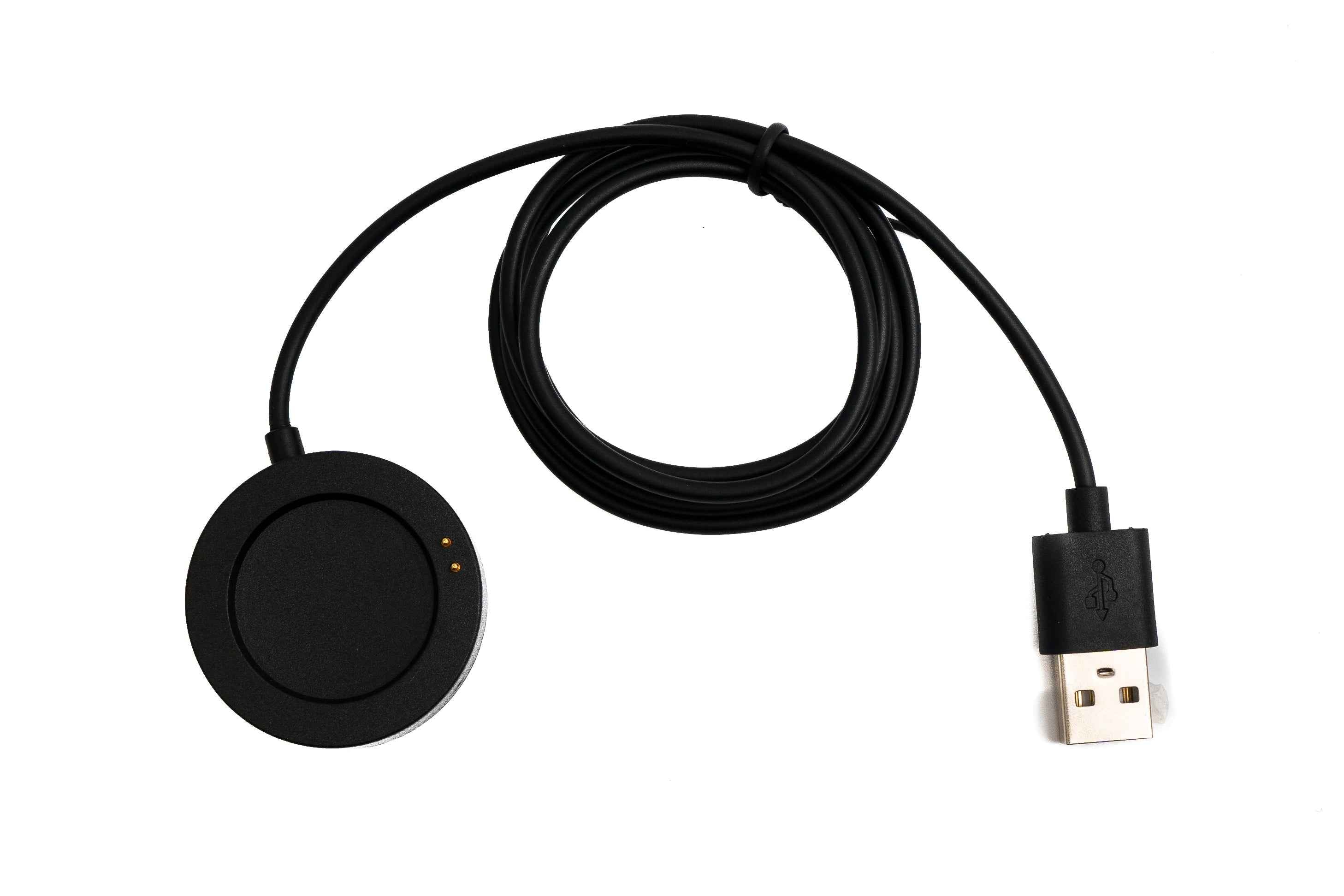 SYSTEM-S USB 2.0 Kabel 100 cm Ladestation für XiaoMi Watch S3 Smartwatch in Schwarz