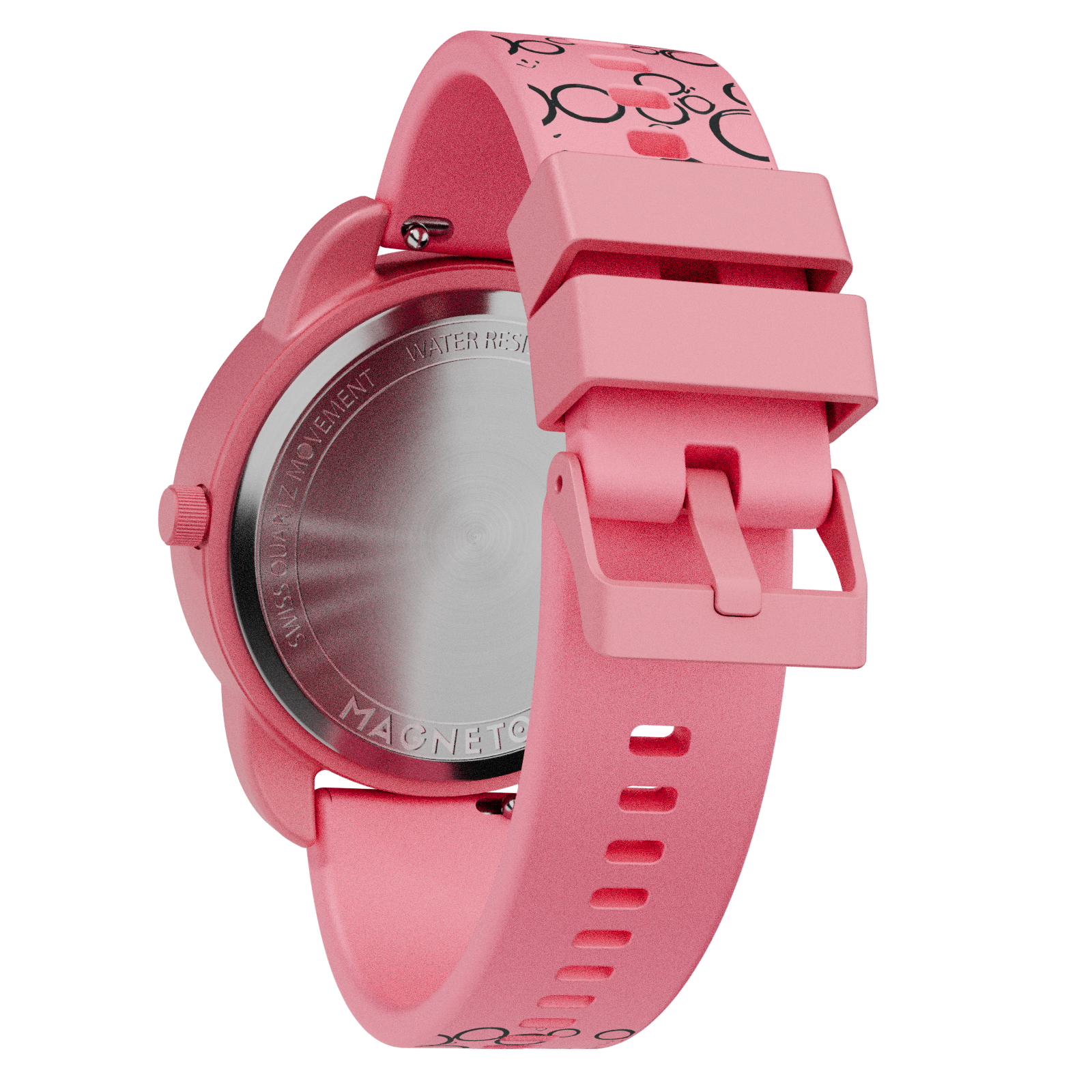 Bubbles Pink Getränk mit sprudelnden Blasen, ansprechend präsentiert