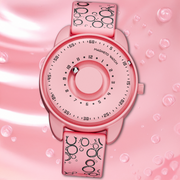 Bubbles Pink Getränk mit sprudelnden Blasen für Feiern und Anlässe