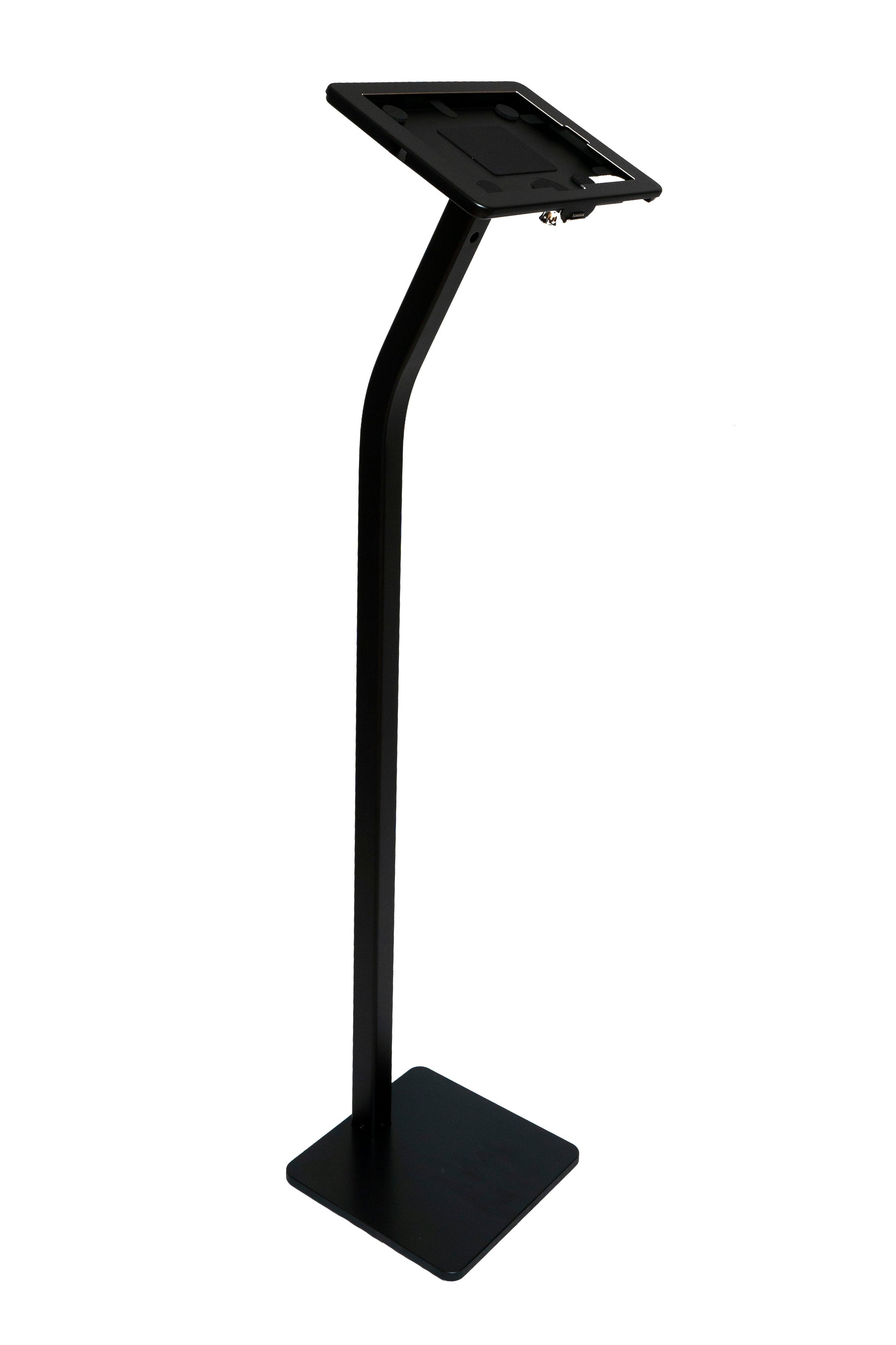 Bodenständer abschließbar 120 cm Aluminium schwarz für iPad 10.2" 89544000