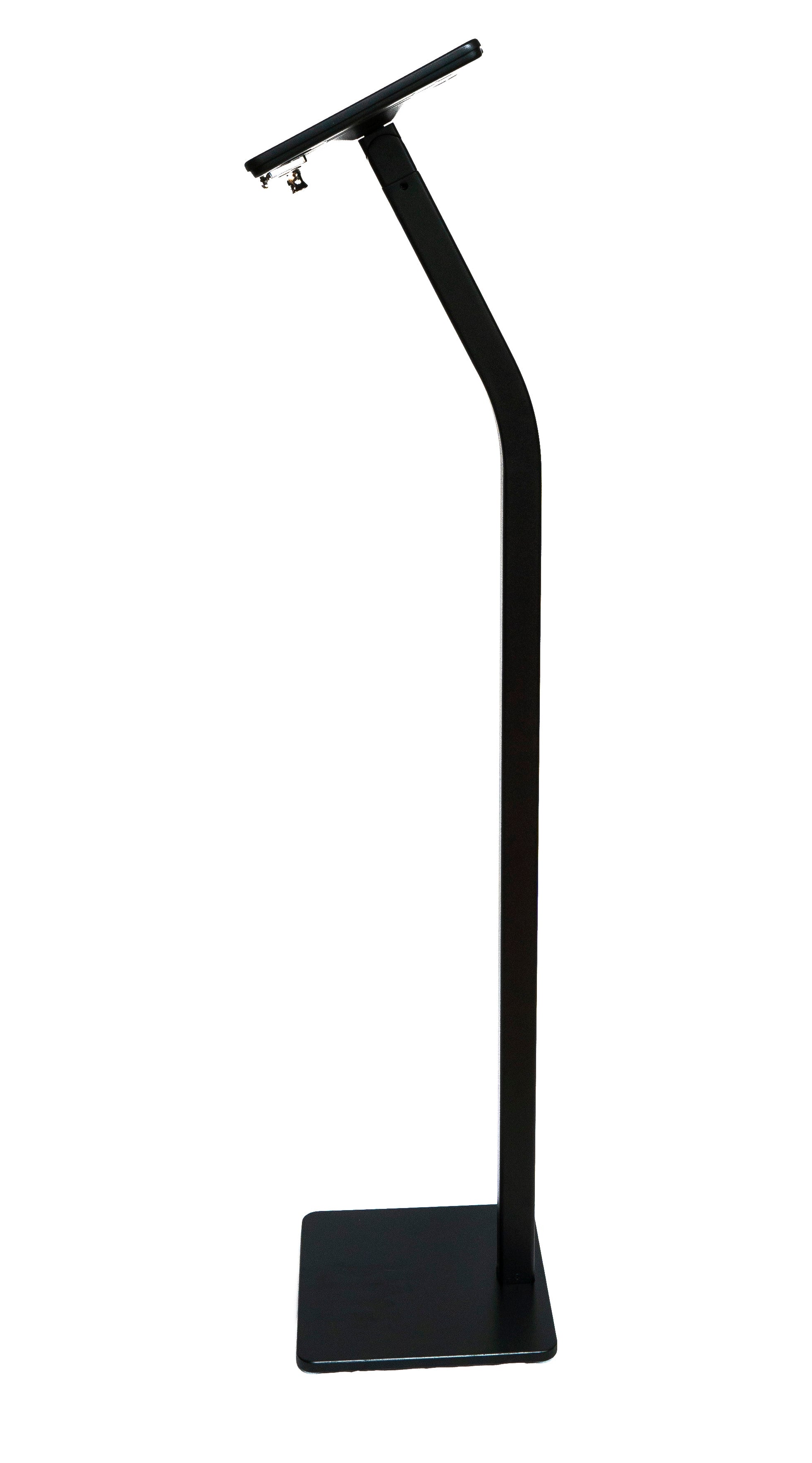 Bodenständer abschließbar 120 cm Aluminium schwarz für iPad 10.2" 89544000