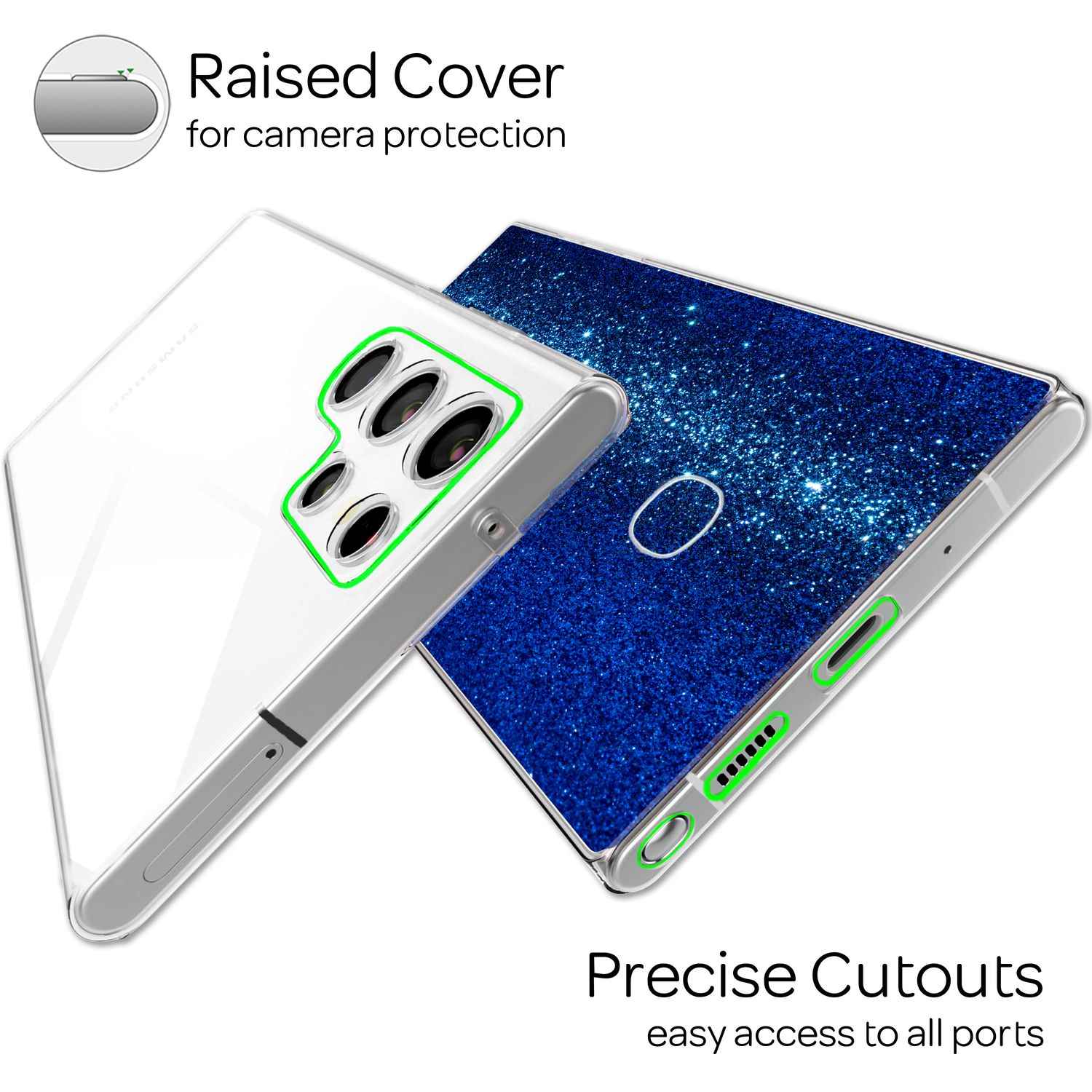 Klar Hülle Für Samsung Galaxy S22 Ultra - 360° Handy Schutz Hard Case Smartphone