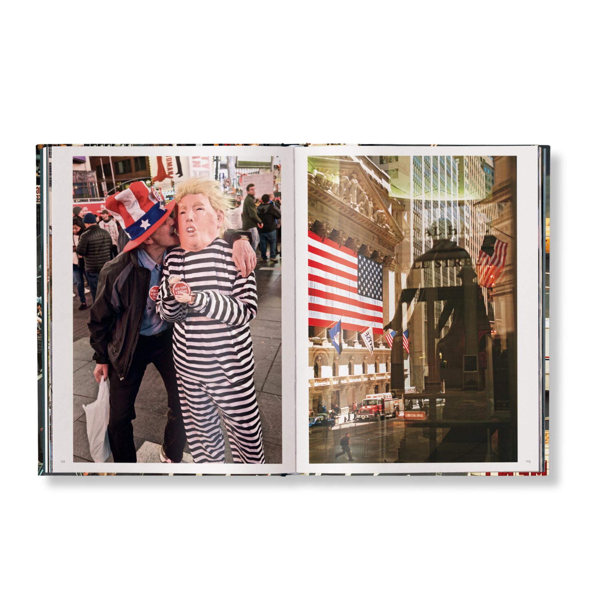 Thomas Hoepker New York, faszinierende Straßenszene in Schwarz-Weiß