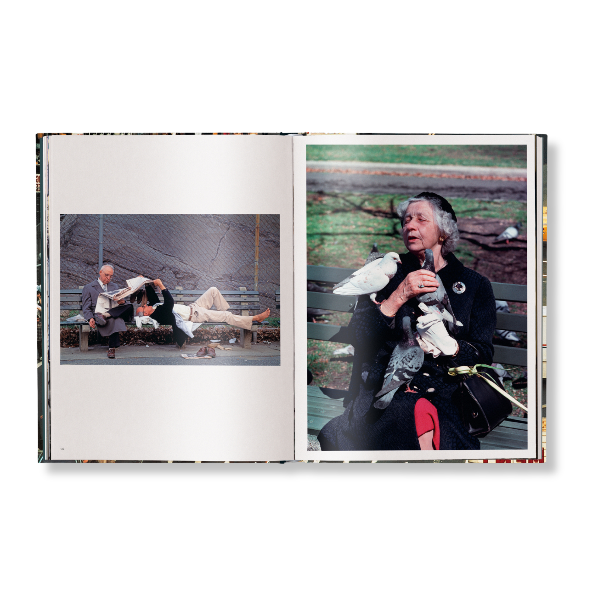 New York Stadtansicht von Thomas Hoepker, Menschen und Architektur in Schwarz-Weiß