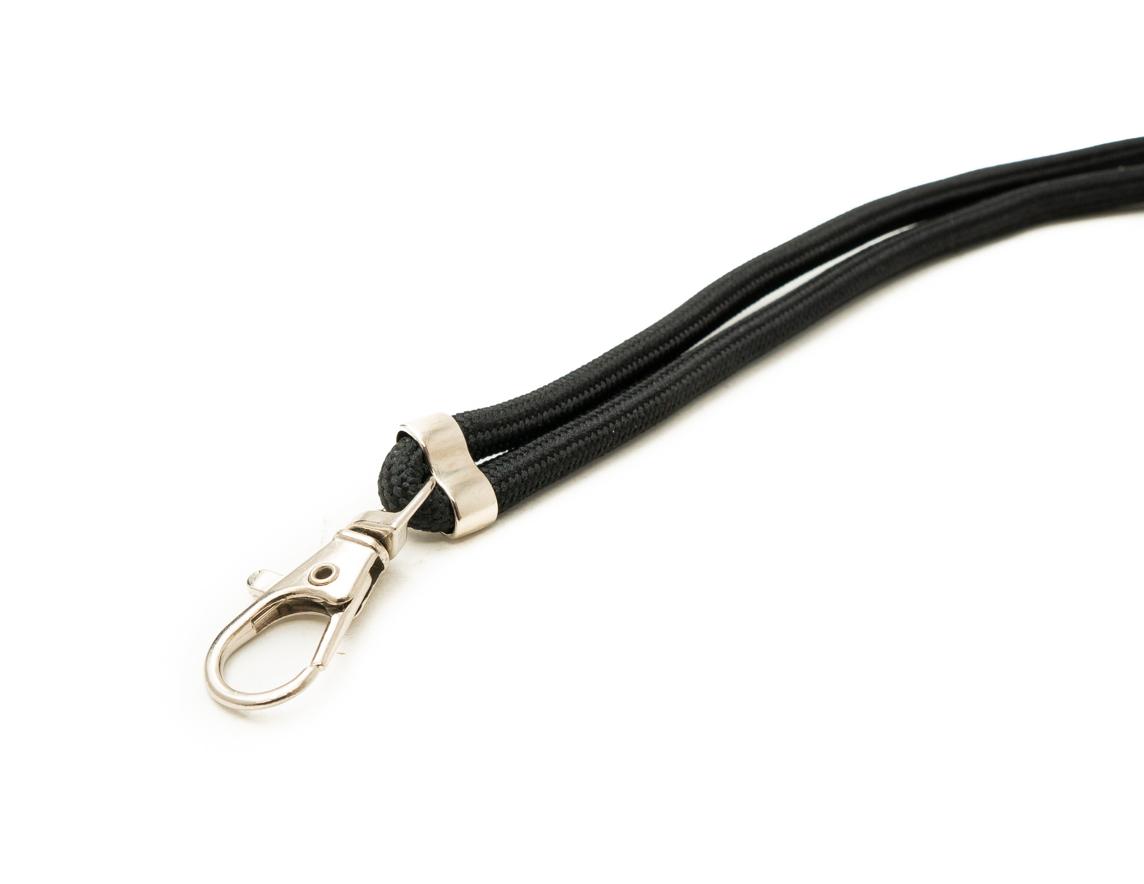 Umhängeband für Smartphone-Hülle aus Nylon in Schwarz 75 cm verstellbar