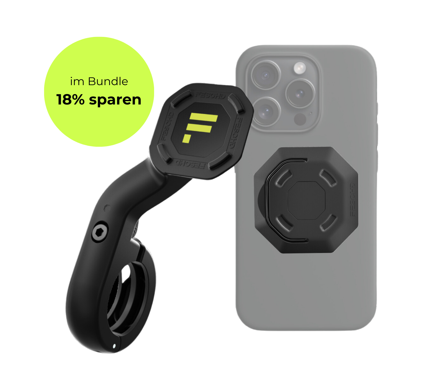 FESCHD Universal Bundle in Schwarz, vielseitiges Zubehörset für verschiedene Anwendungen