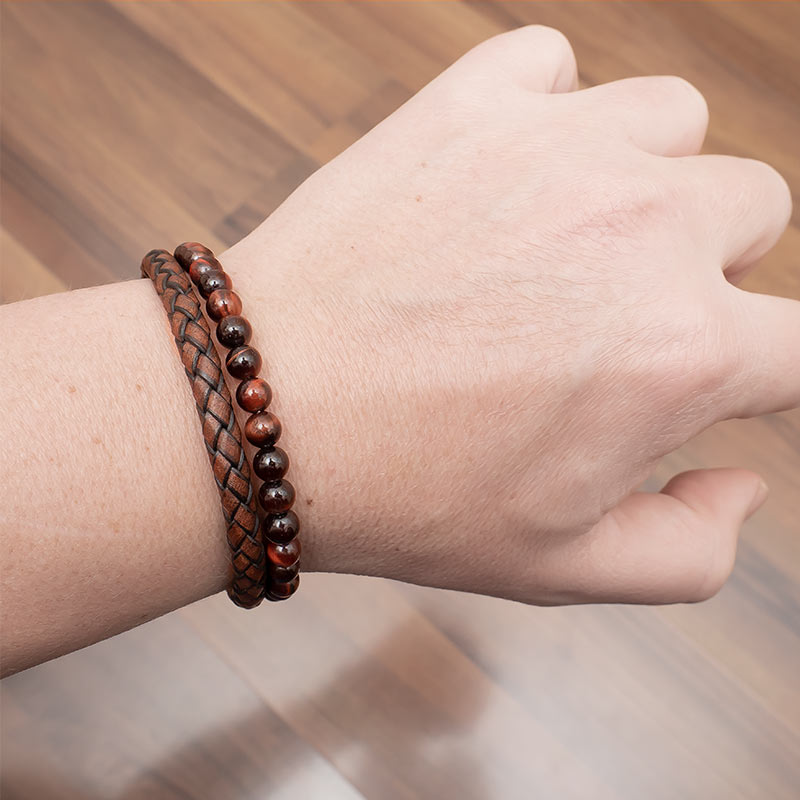 PASSION BRAUN Lederarmband für deinen stilvollen Look - Bild 3