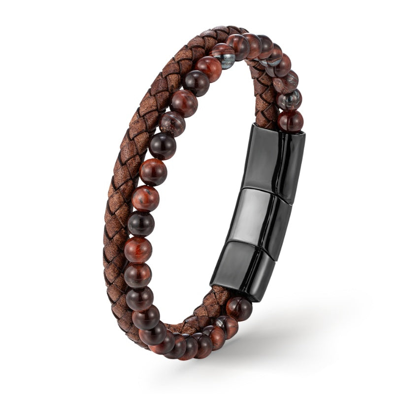 PASSION BRAUN Lederarmband für deinen stilvollen Look