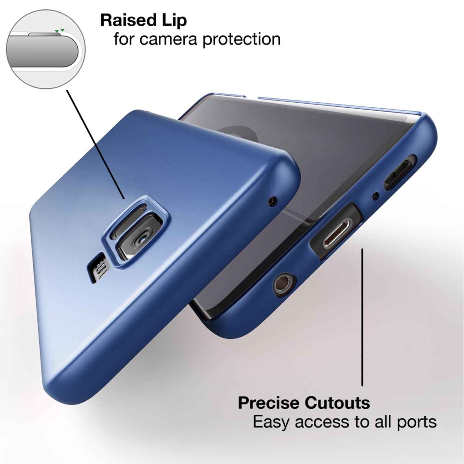 Samsung Galaxy S9 Handy Hülle von NALIA, Dünne Schutzhülle Cover Hard Case Etui