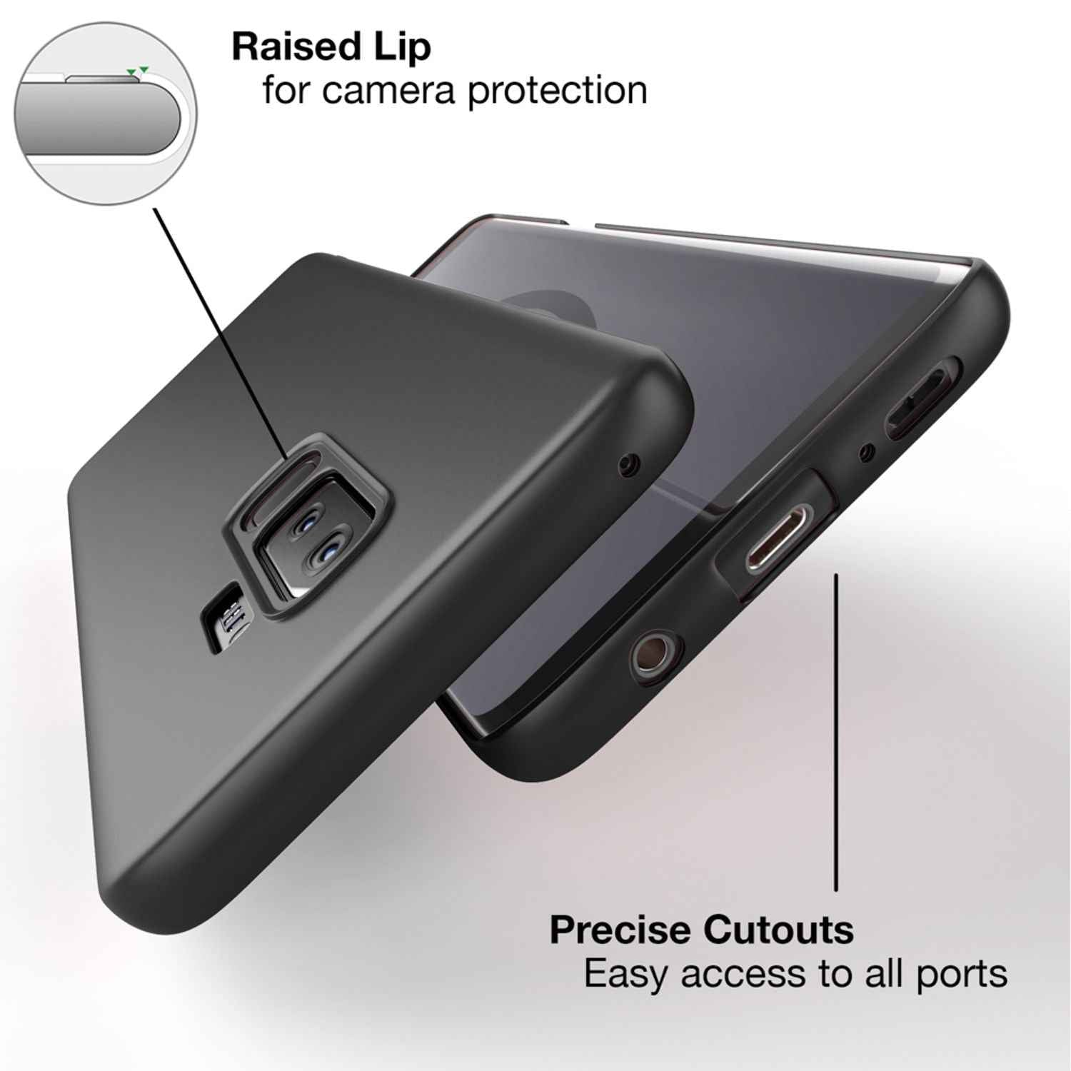 Samsung Galaxy S9 Plus Handy Hülle von NALIA, Dünne Schutzhülle Cover Hard Case