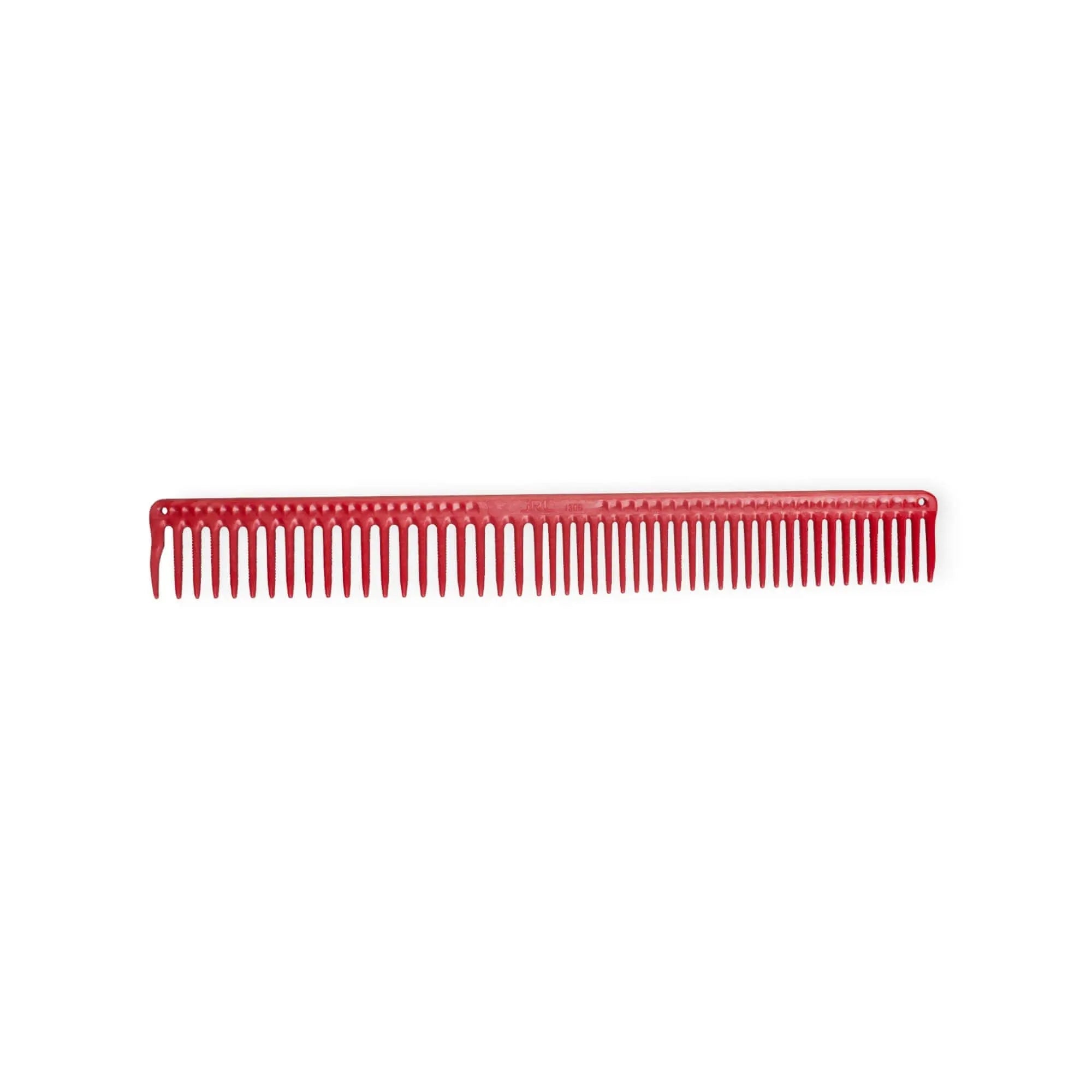 Schneidekamm 9" mit feinen Zähnen rot ergonomischer Griff | JRL
