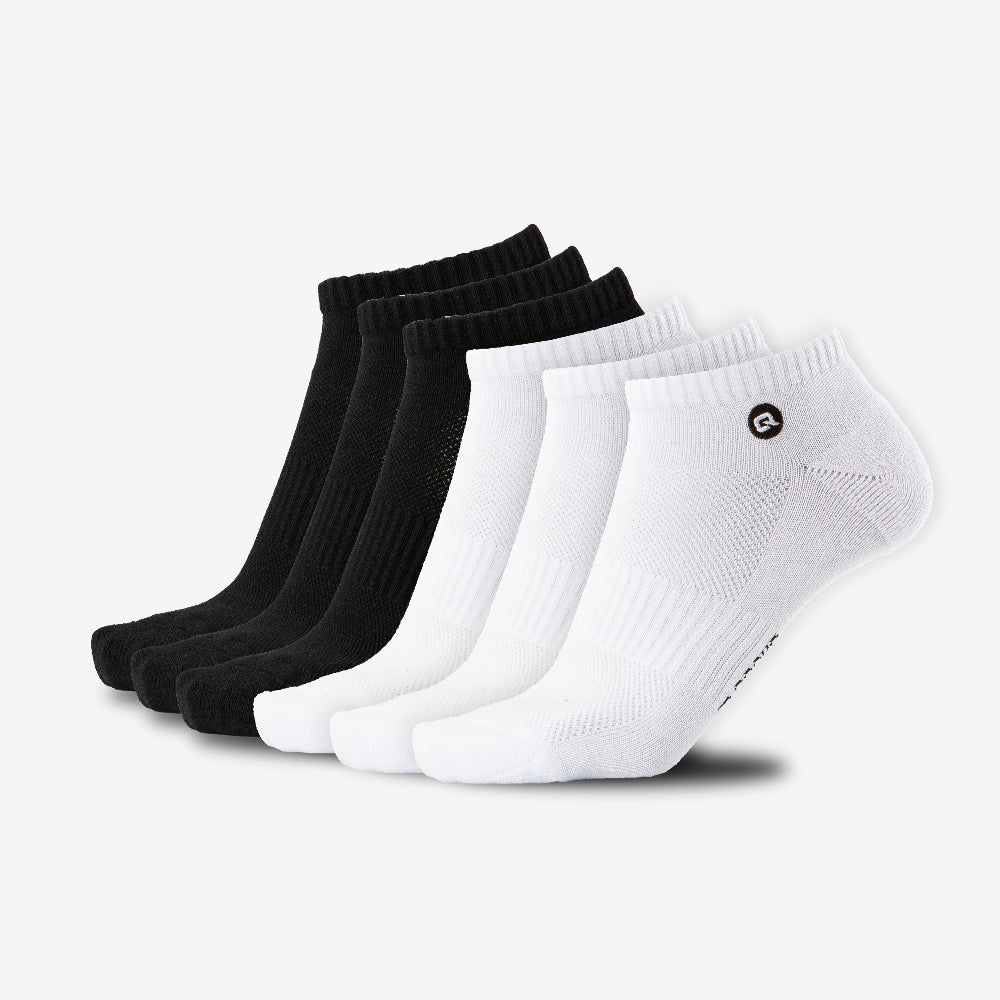 Gepolstert kurze Knöchel Socken für Damen und Herren 6X Paar-7