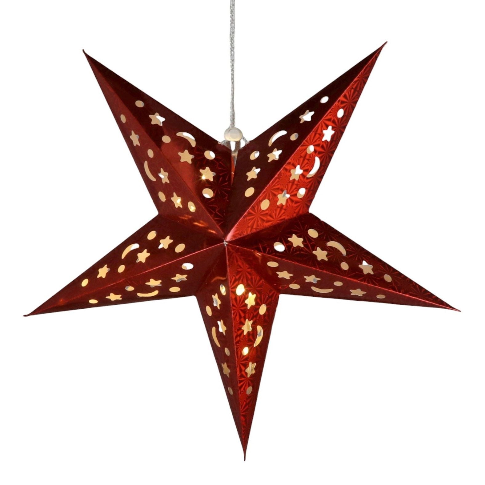 Batteriebetriebener Weihnachtsstern, LED Beleuchtung für gemütliche Atmosphäre