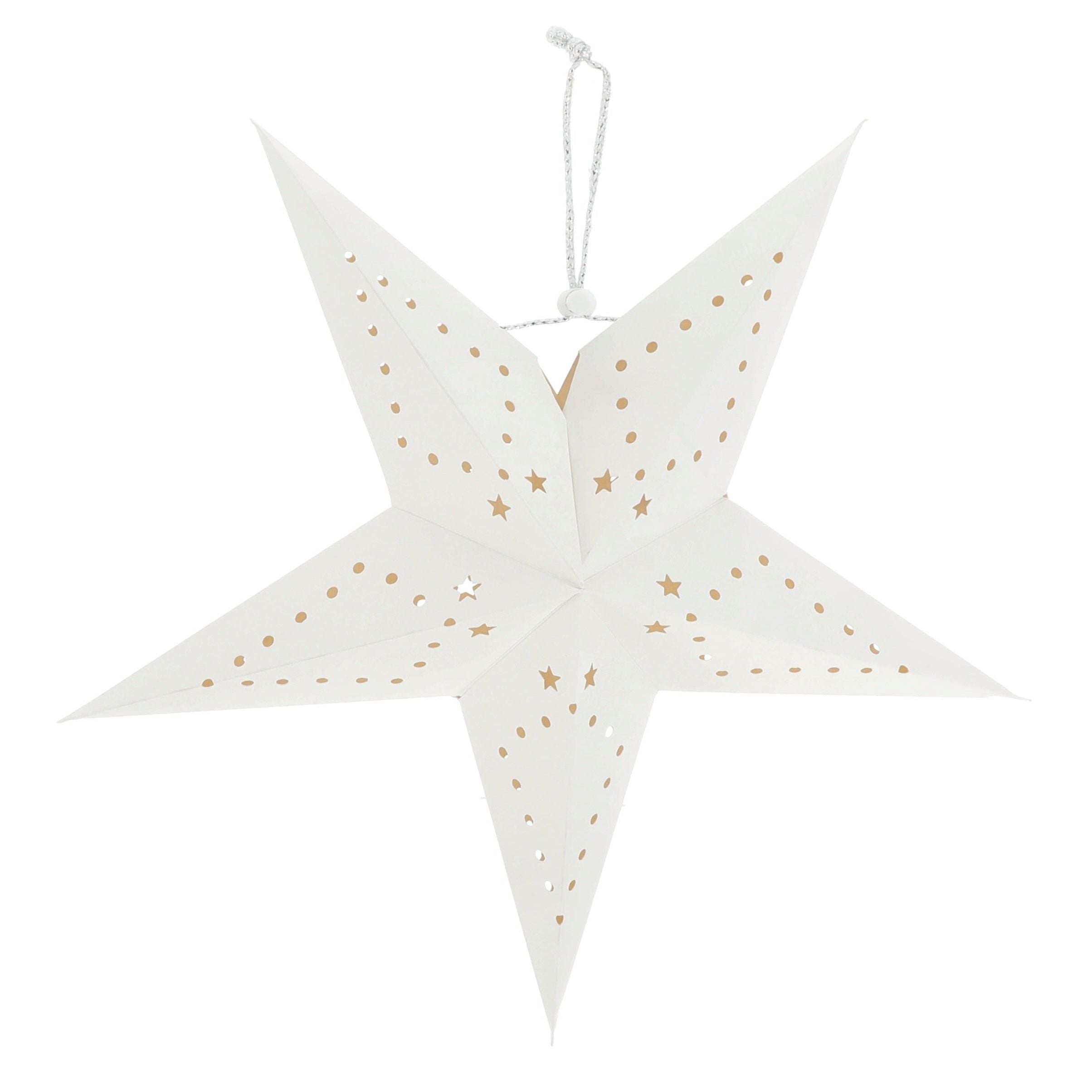 Elegante LED Sternleuchte, ideal für festliche Anlässe und Dekoration