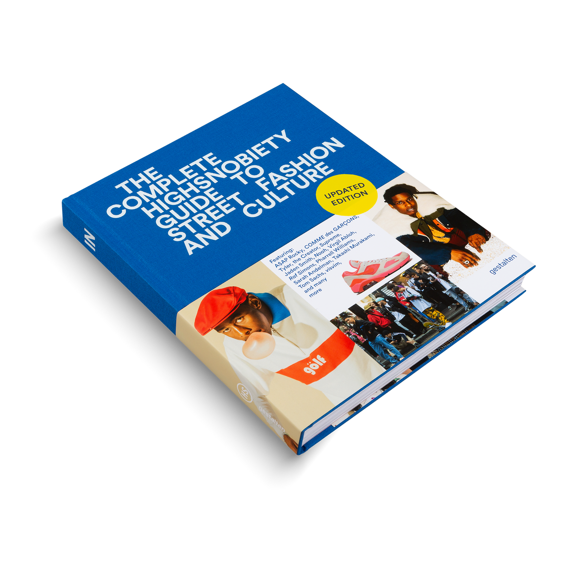 The Incomplete Updated Edition, Buchcover mit kreativem Design