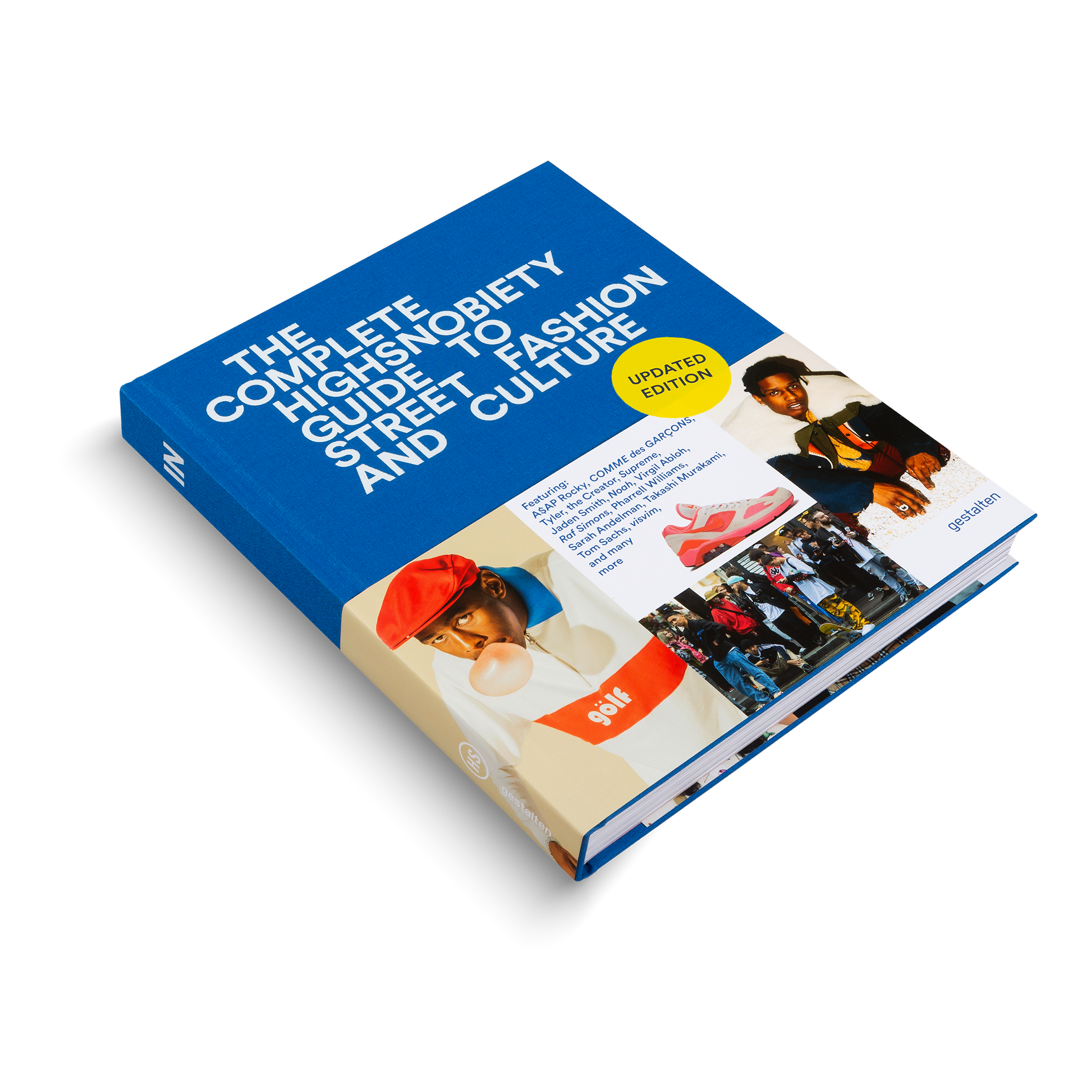 The Incomplete Updated Edition, Buchcover mit kreativem Design