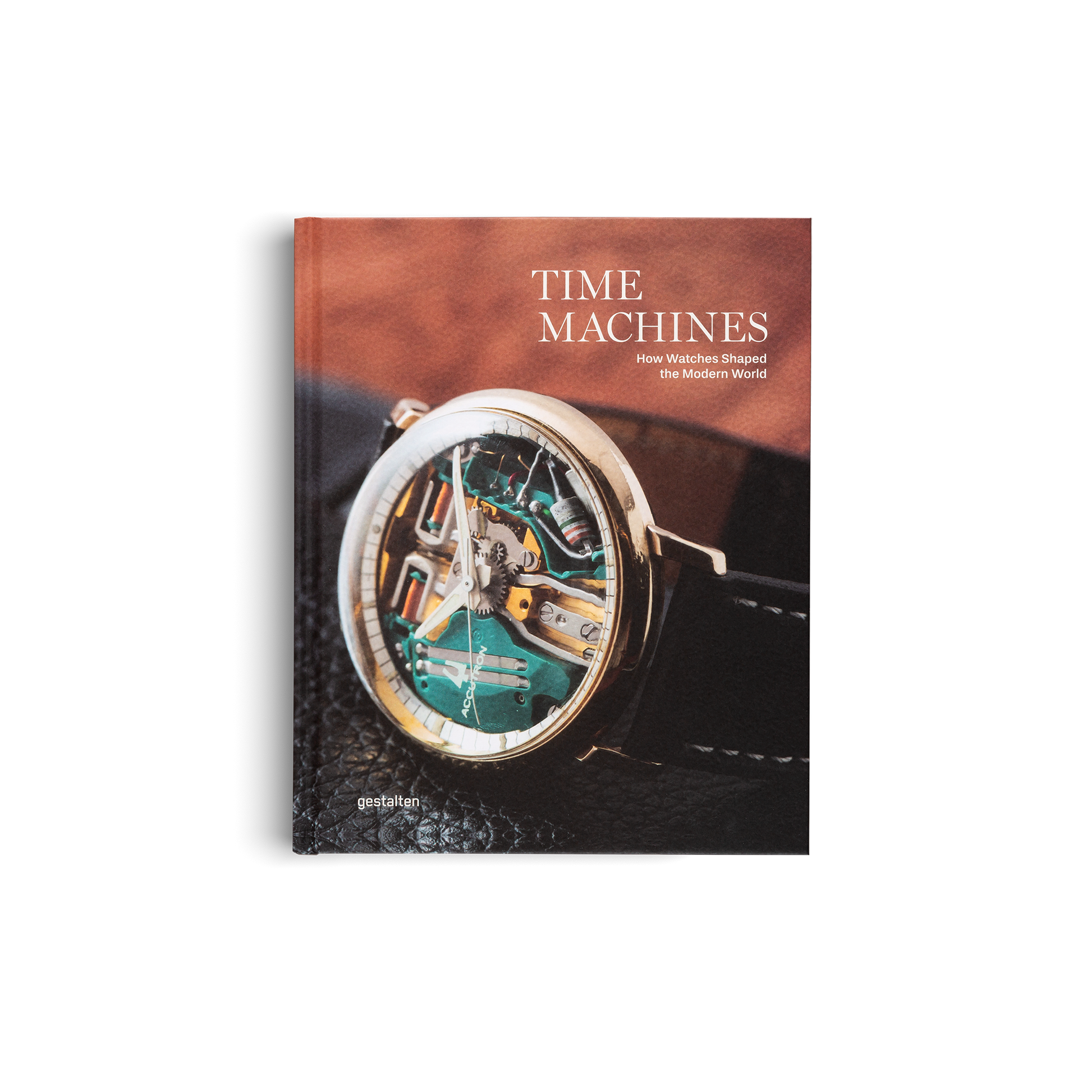 Time Machines in schwarz mit analoger Uhr und modernem Design