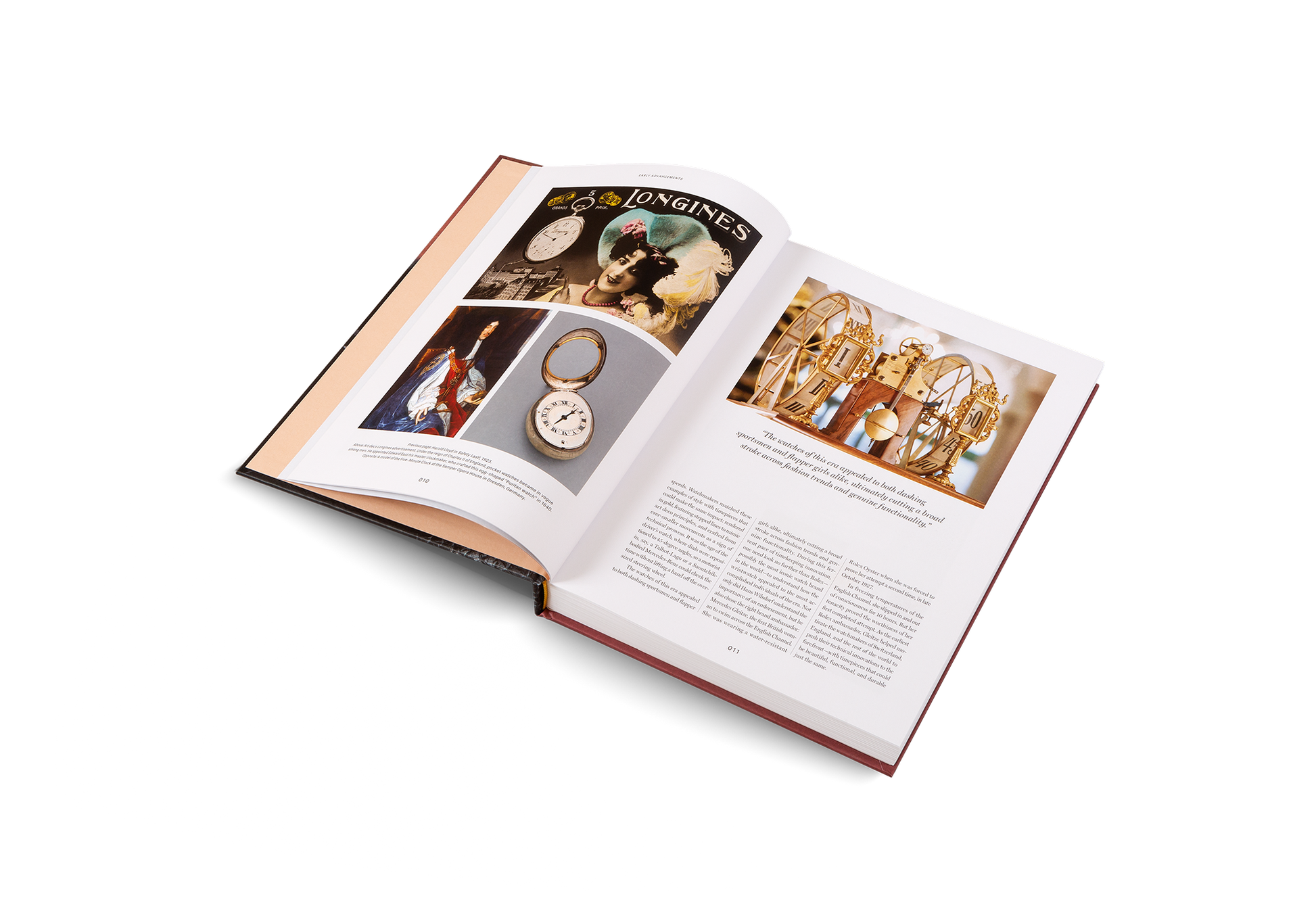 Time Machines in rot mit leuchtenden Ziffern und stylischem Armband