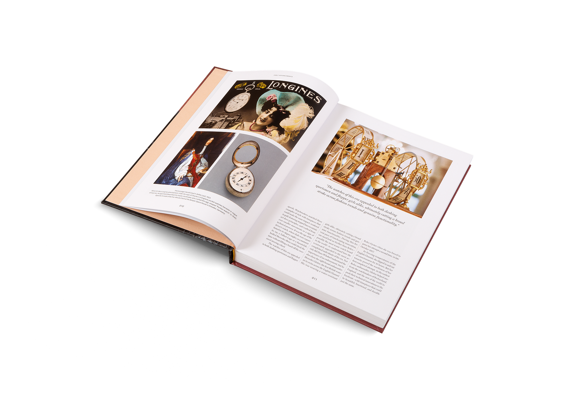 Time Machines in rot mit leuchtenden Ziffern und stylischem Armband