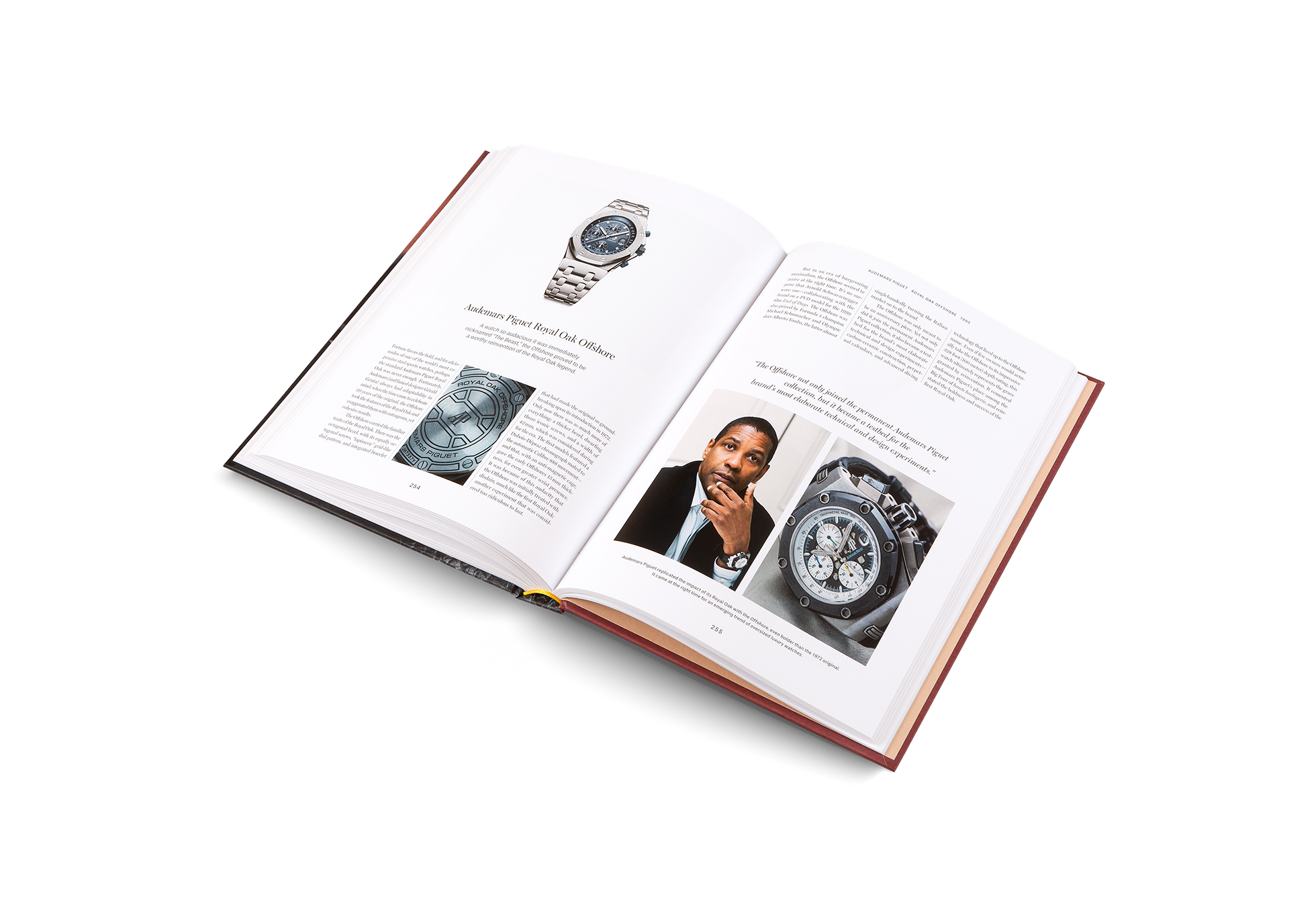 Time Machines in orange mit auffälligem Ziffernblatt und bequemem Tragekomfort