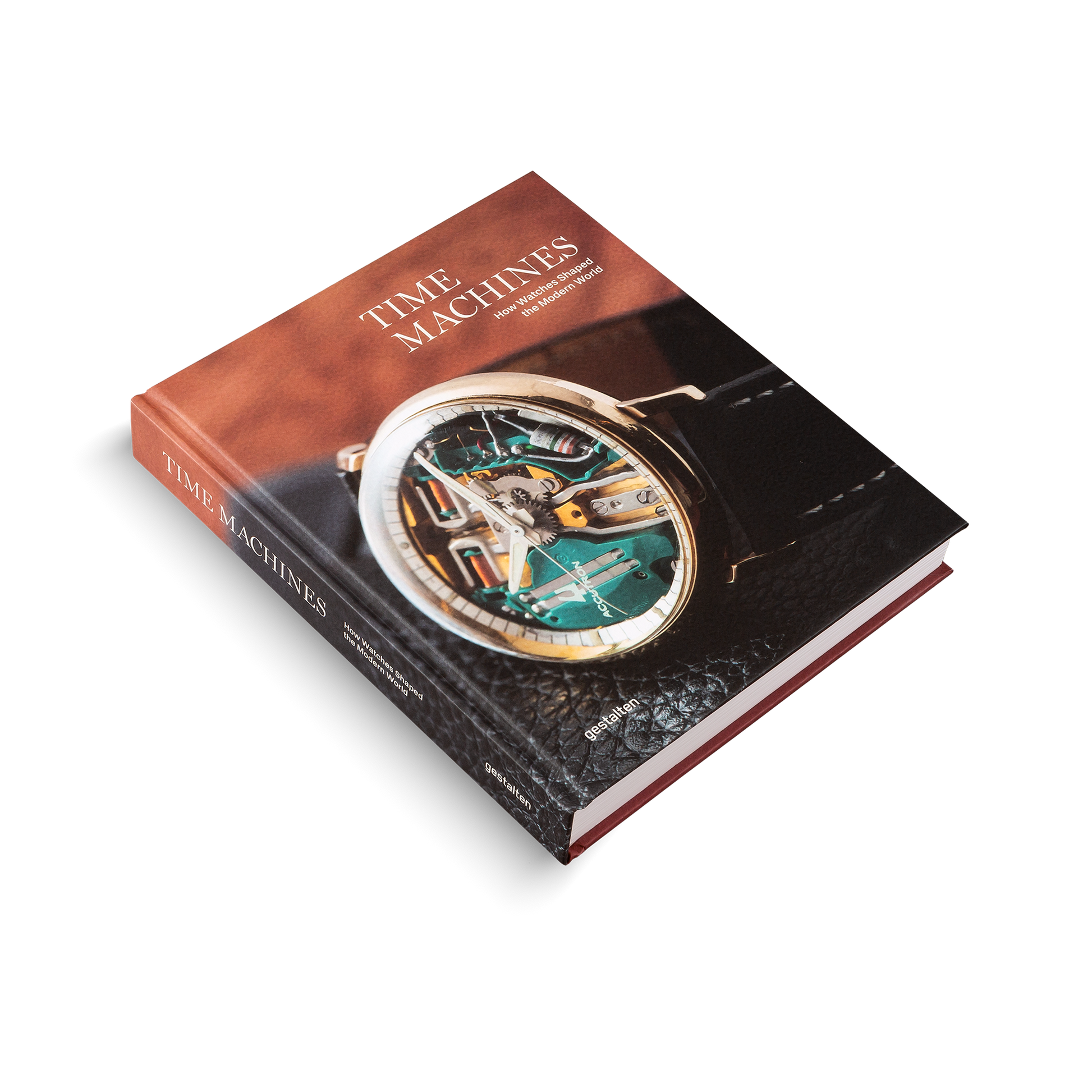 Time Machines in grau mit digitalem Display und robustem Gehäuse