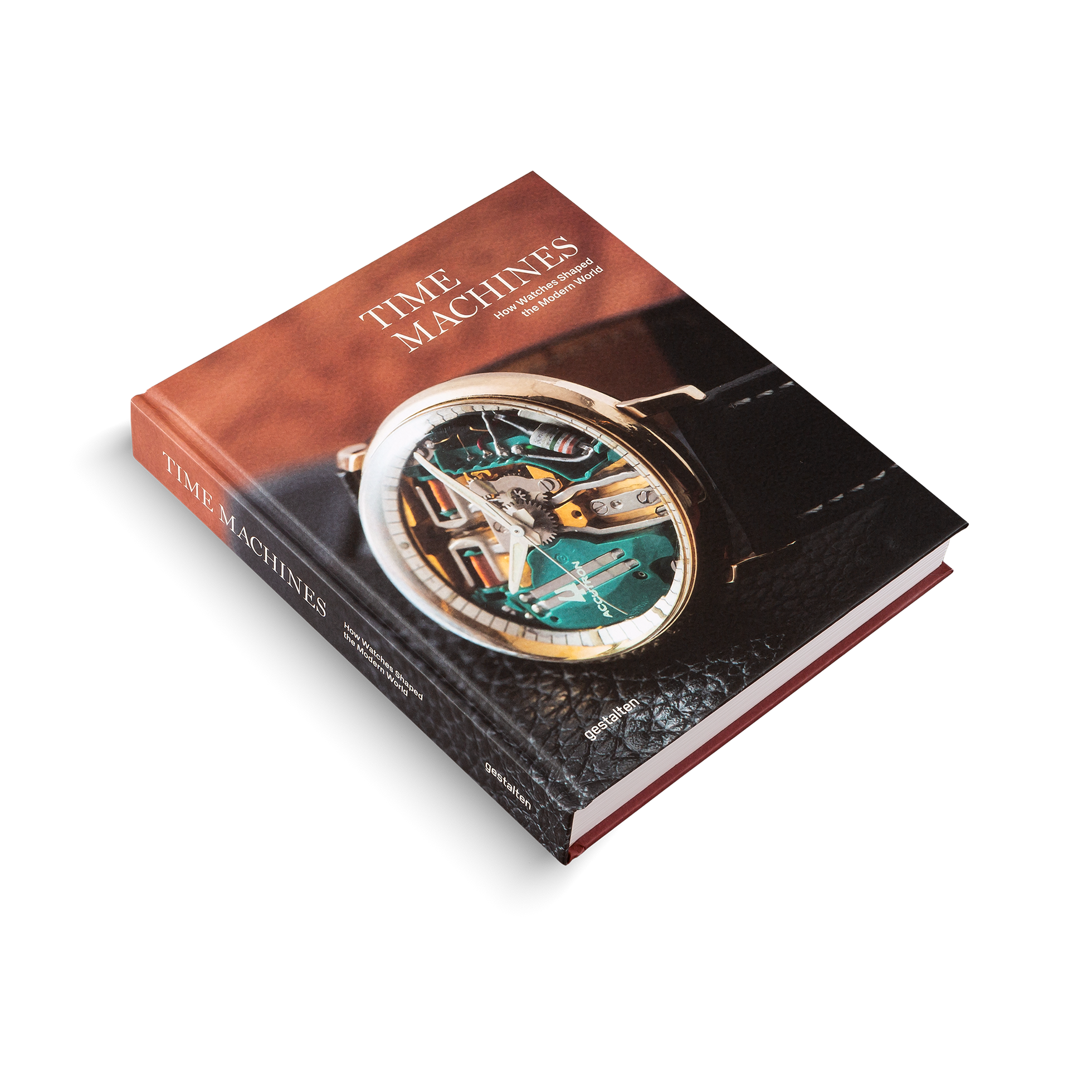 Time Machines in grau mit digitalem Display und robustem Gehäuse