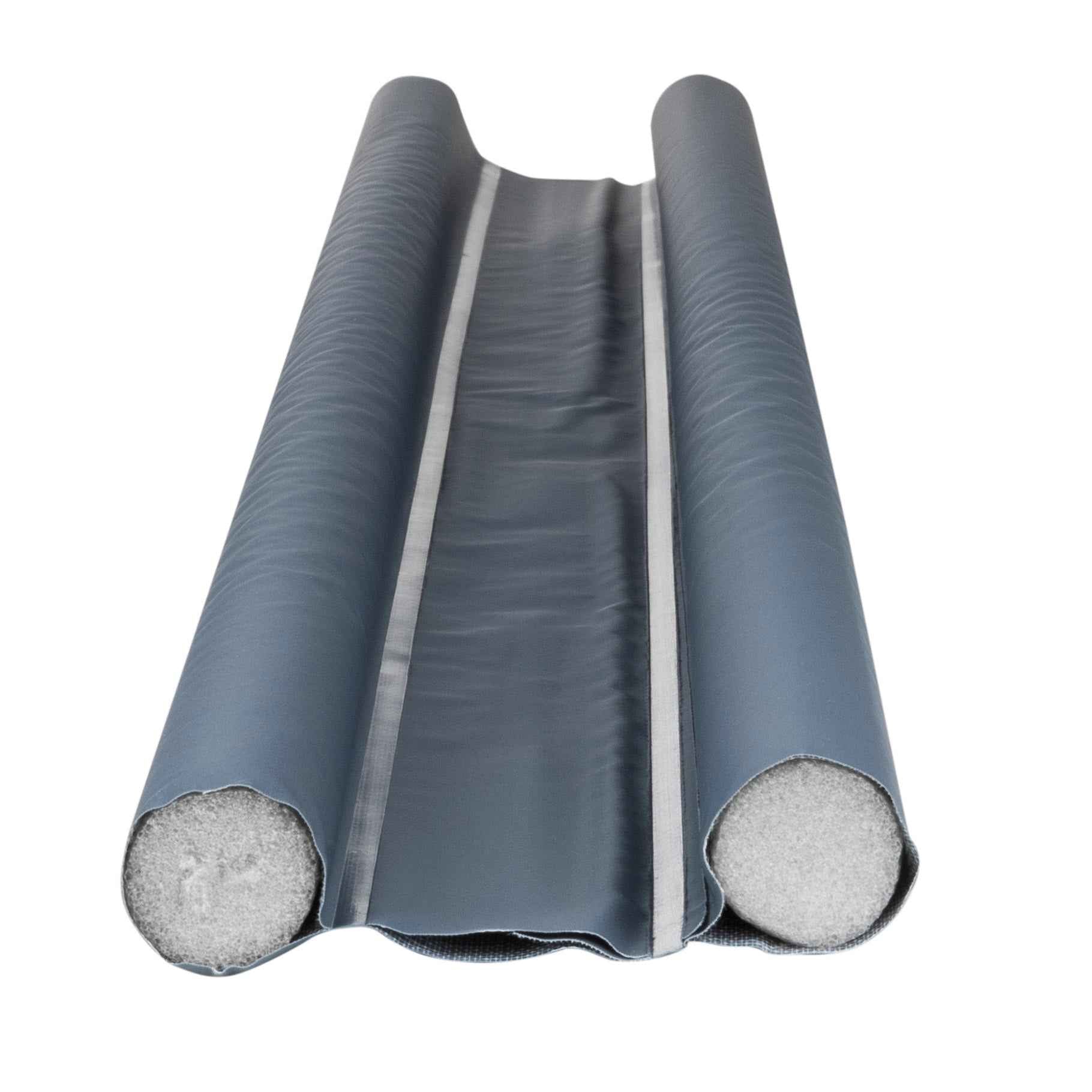Zugluftstopper Doppeldichtung Türdichtung grau Energiesparend 2er SET 95 cm KÜRZBAR