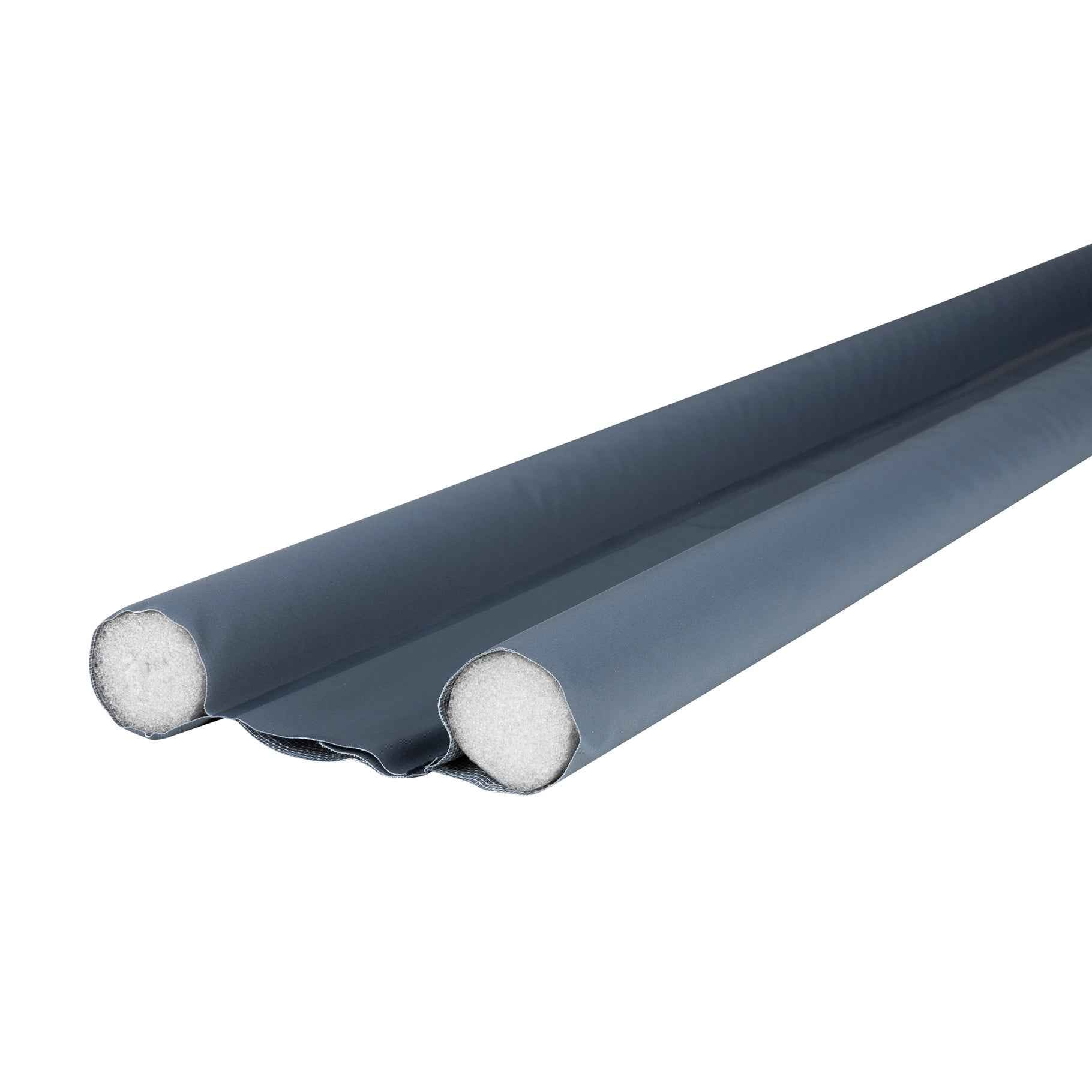 Zugluftstopper Doppeldichtung Türdichtung grau Energiesparend 2er SET 95 cm KÜRZBAR