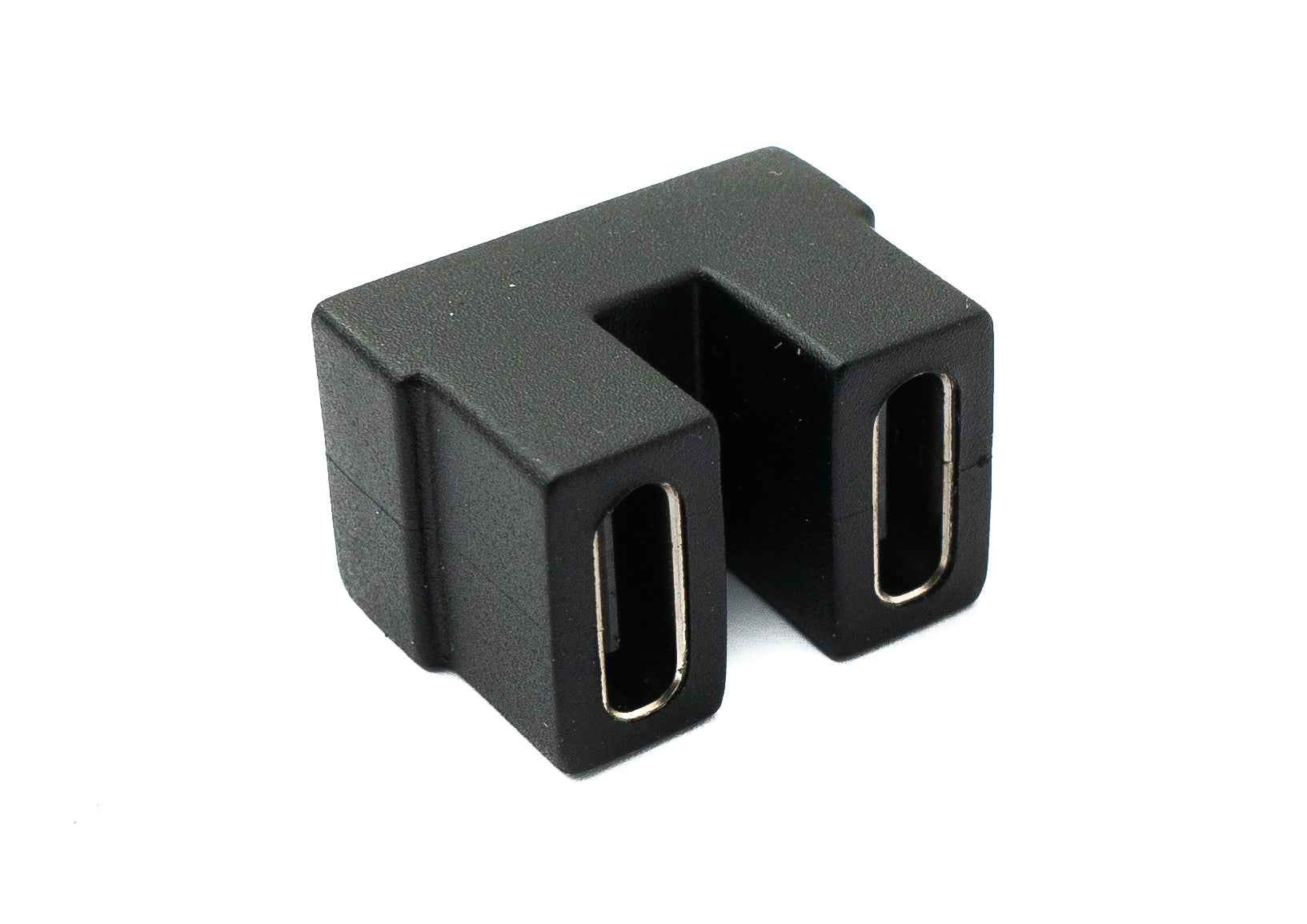 SYSTEM-S USB4 Typ C Adapter Buchse zu Buchse U Turn 180° Winkel Kabel 40 Gbit/s USB 4.0