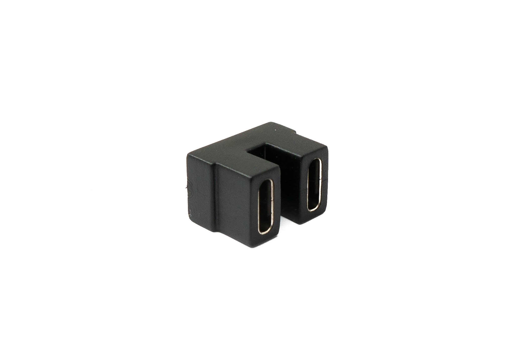 USB4 Typ C Adapter Buchse zu Buchse U-Turn 180° Winkel 40 Gbit/s schwarz