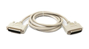 SYSTEM-S D Sub Kabel 150 cm 25 Pin Stecker zu Stecker RS530 in Grau