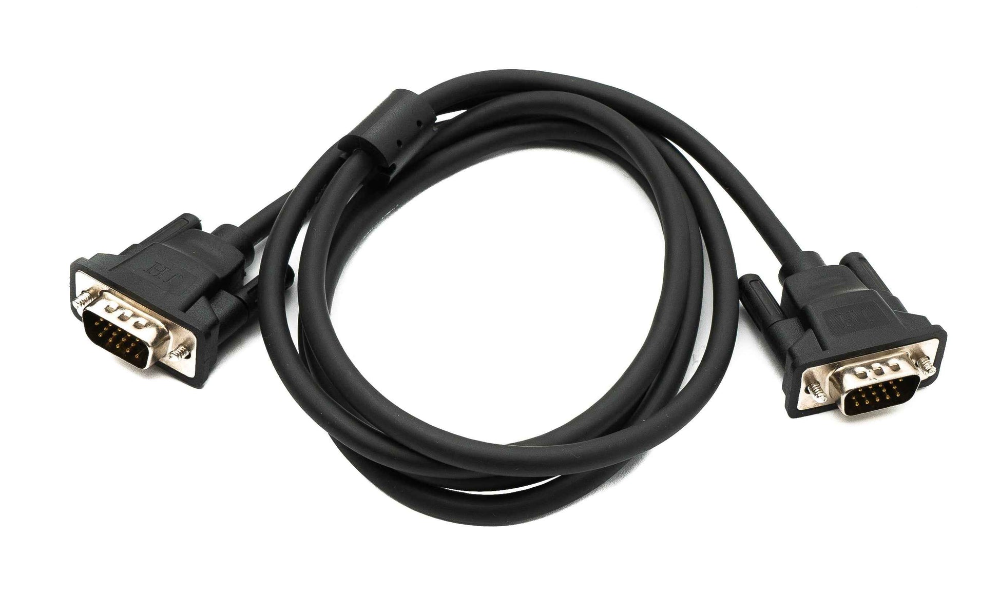 SYSTEM-S VGA Kabel 150 cm HD15 Stecker zu Stecker Panel Mount Schraube DSub 15pin