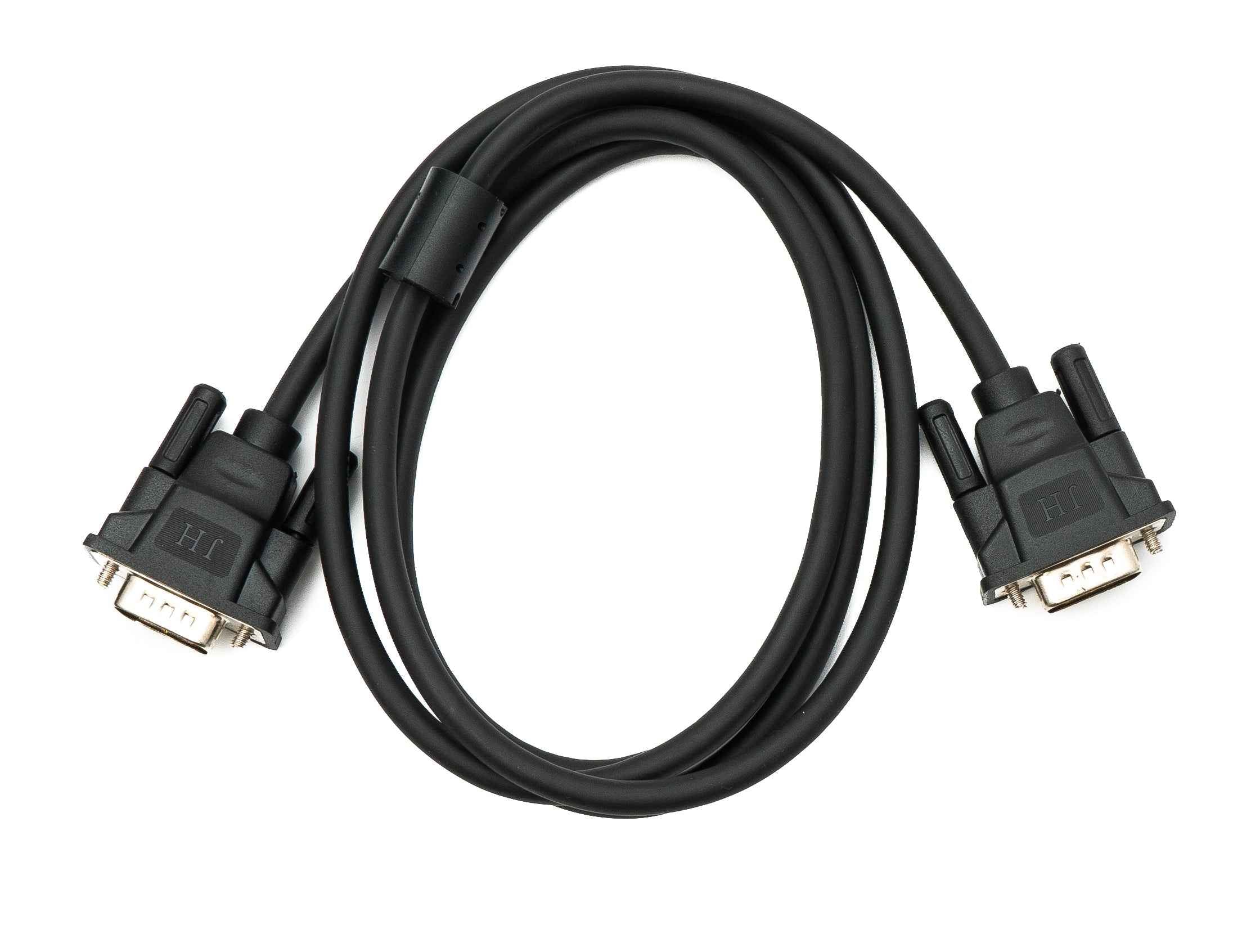 SYSTEM-S VGA Kabel 150 cm HD15 Stecker zu Stecker Panel Mount Schraube DSub 15pin