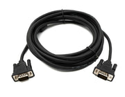 SYSTEM-S VGA Kabel 5 m HD15 Stecker zu Stecker Panel Mount Schraube DSub 15pin