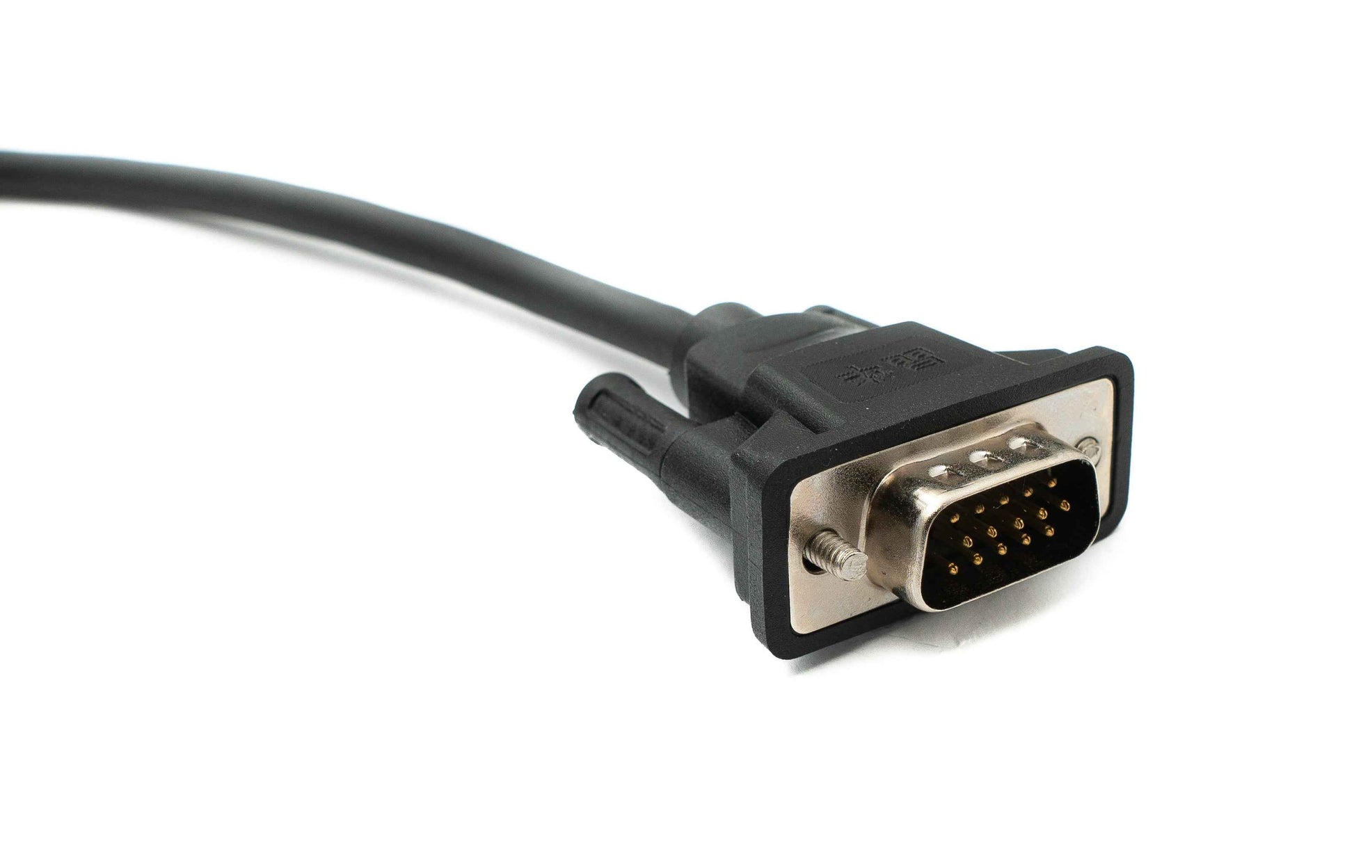 SYSTEM-S VGA Kabel 5 m HD15 Stecker zu Stecker Panel Mount Schraube DSub 15pin