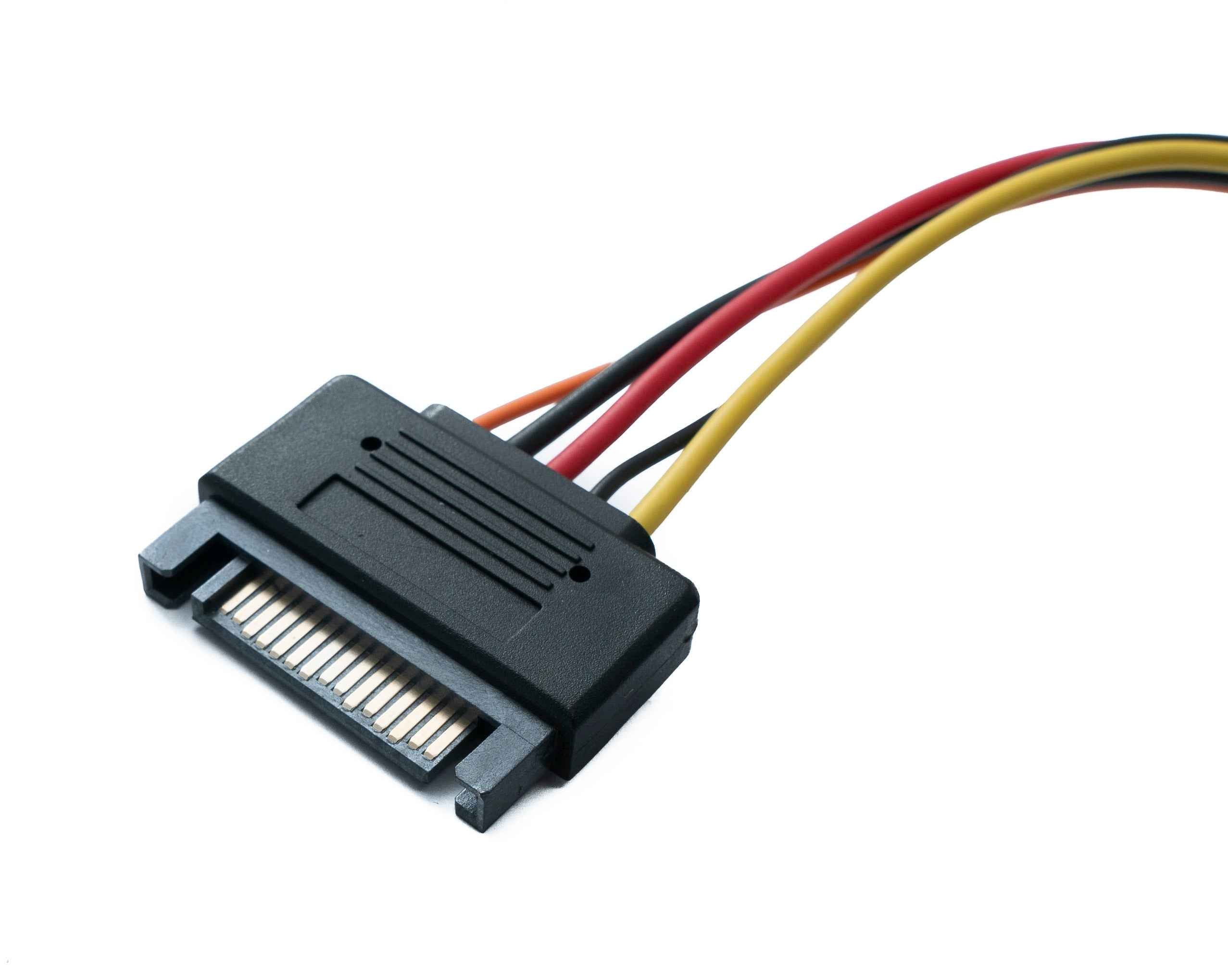 SYSTEM-S SFF-8643 auf U.2 SFF-8639 NVMe Kabel – 54 cm Passend für NVMe-SSDs mit U.2 Anschluss
