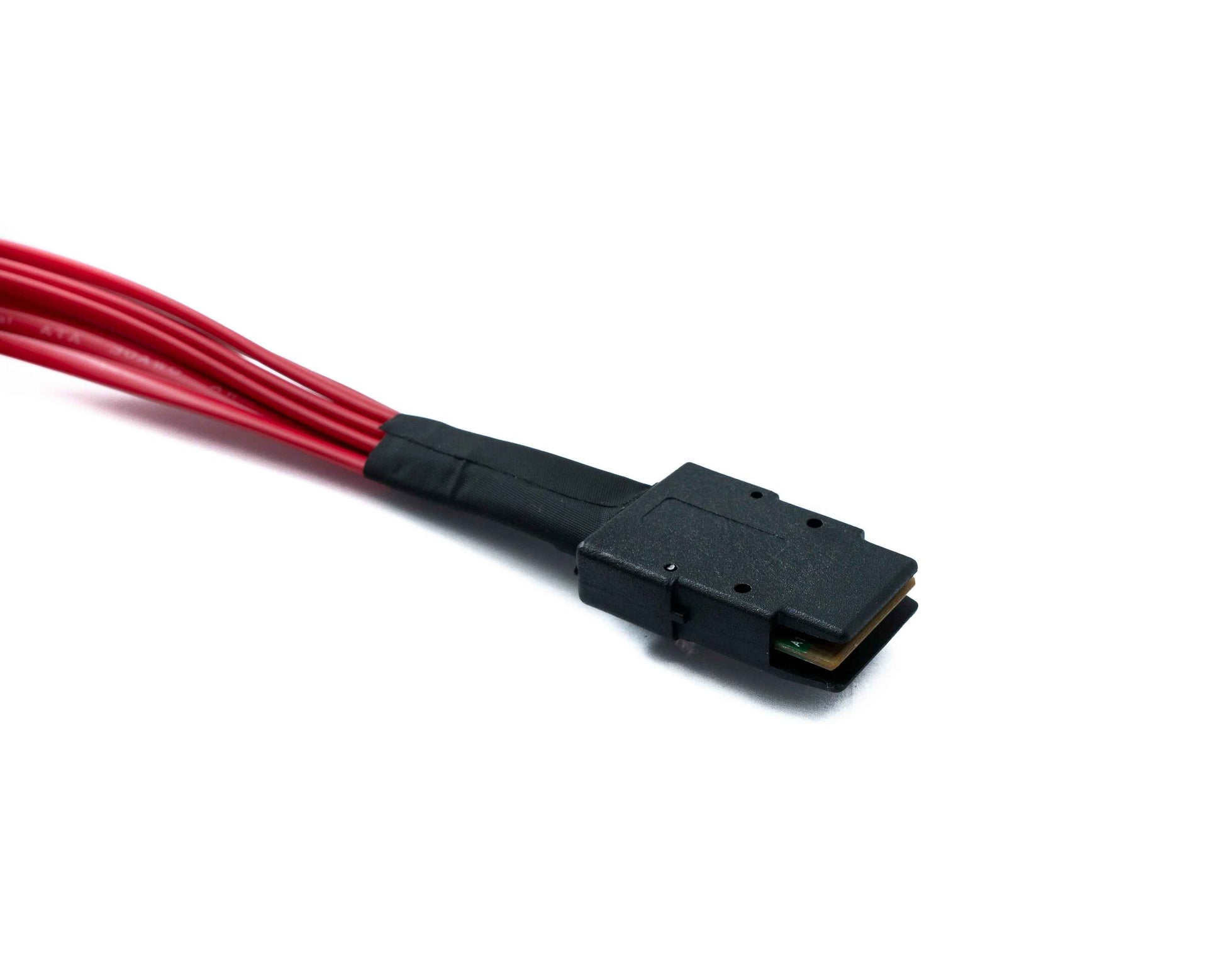 SYSTEM-S SFF-8087 Kabel 100 cm Mini SAS 36 Pin zu 4x SAS 29 Pin SFF-8482 für RAID Festplatte Motherboard