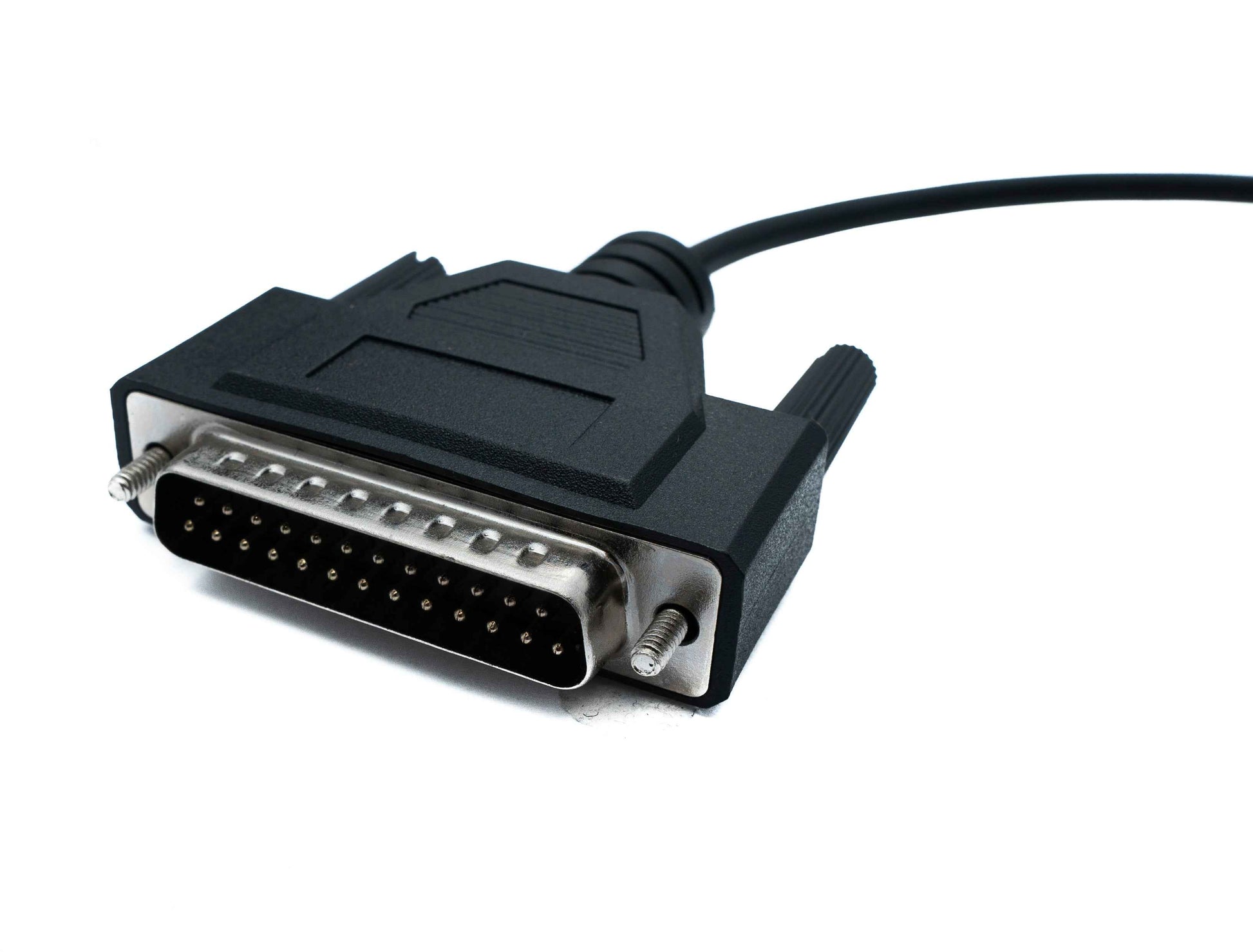 SYSTEM-S DB25 Kabel 180 cm RS232 IEEE 1248 Stecker zu USB 2.0 Typ A Stecker