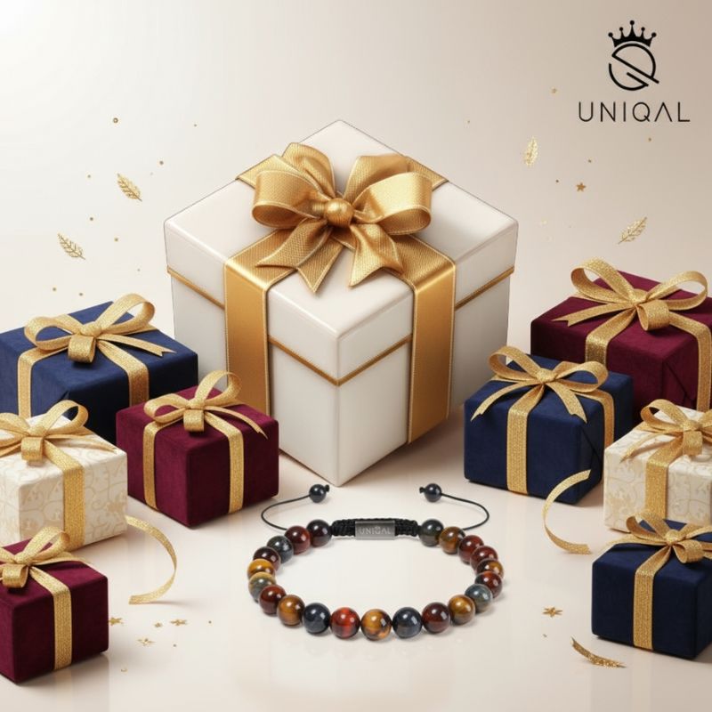 Armband aus Falkenauge und Tigerauge 8mm – Vielseitiges Schmuckstück