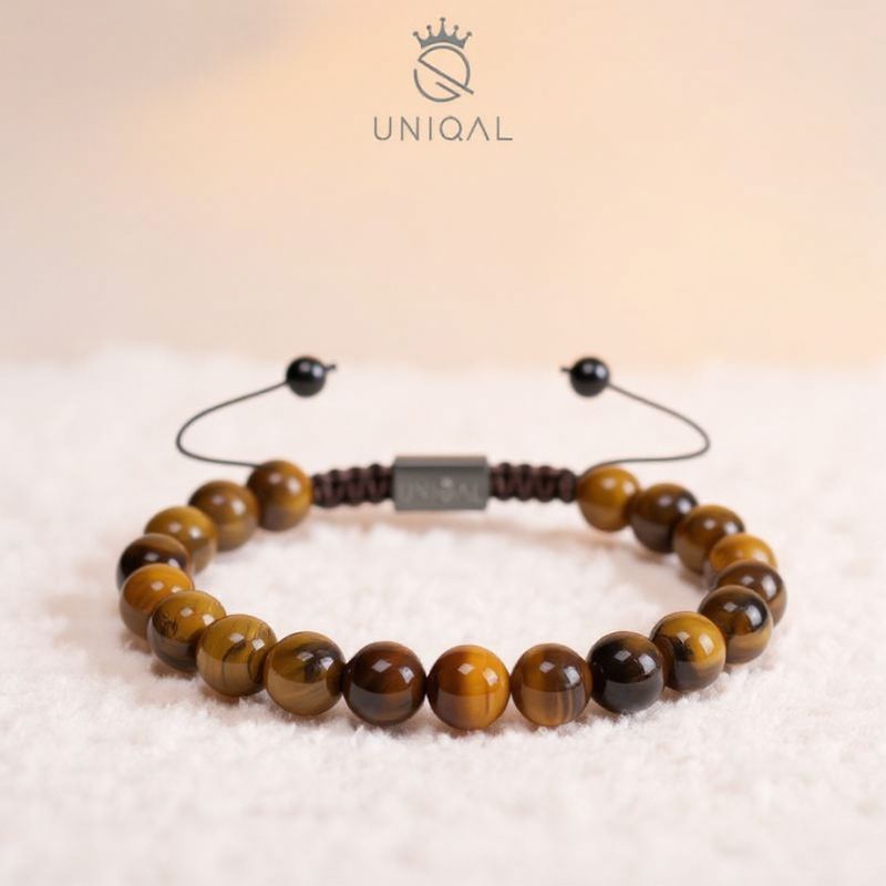 Perlenarmband aus gelbem Tigerauge 8mm – Stilvolles Accessoire für jeden Anlass - Bild 9