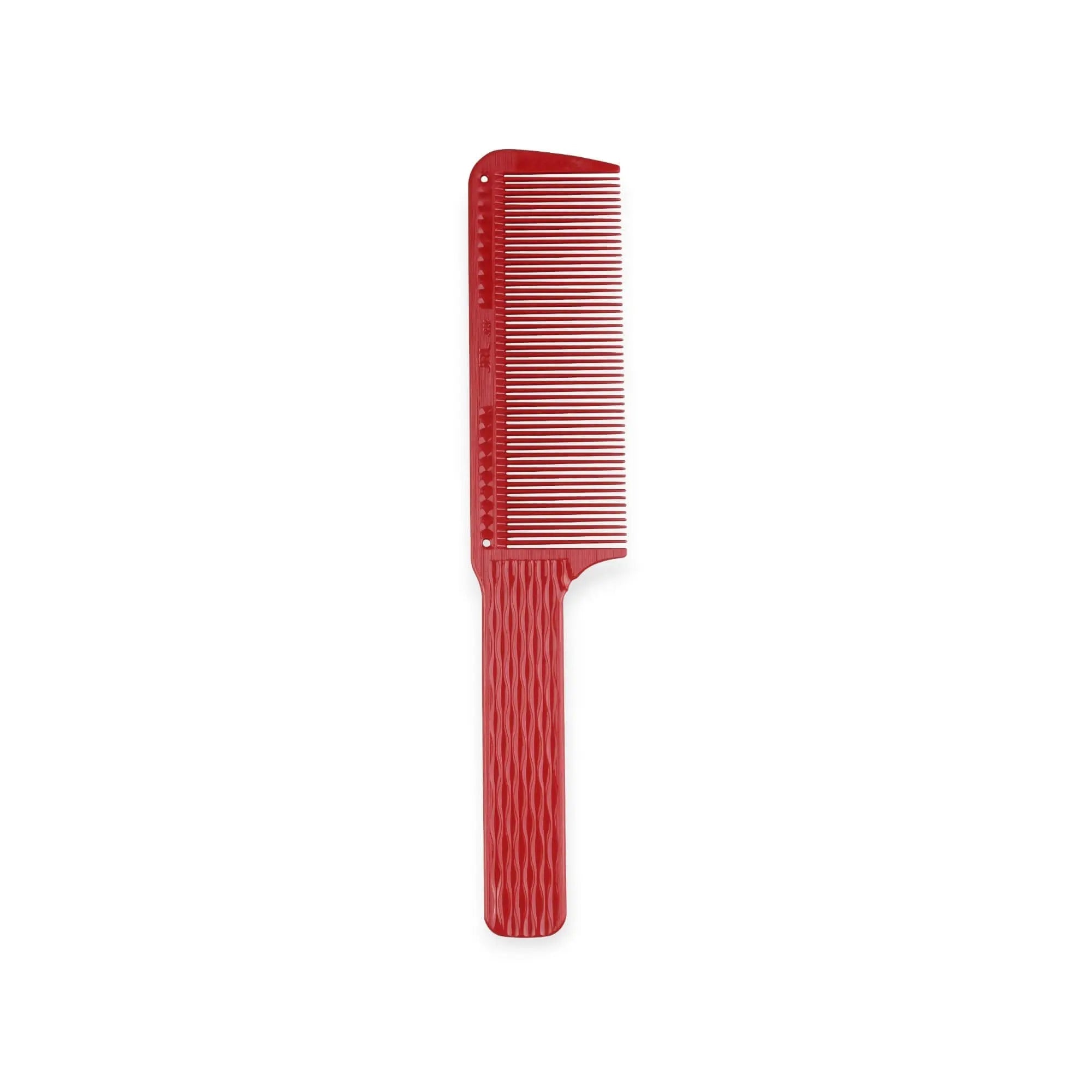 Verblendkamm 24,4 cm V-Shape-Zähne hitzebeständig bis 240°C rot-weiß | JRL