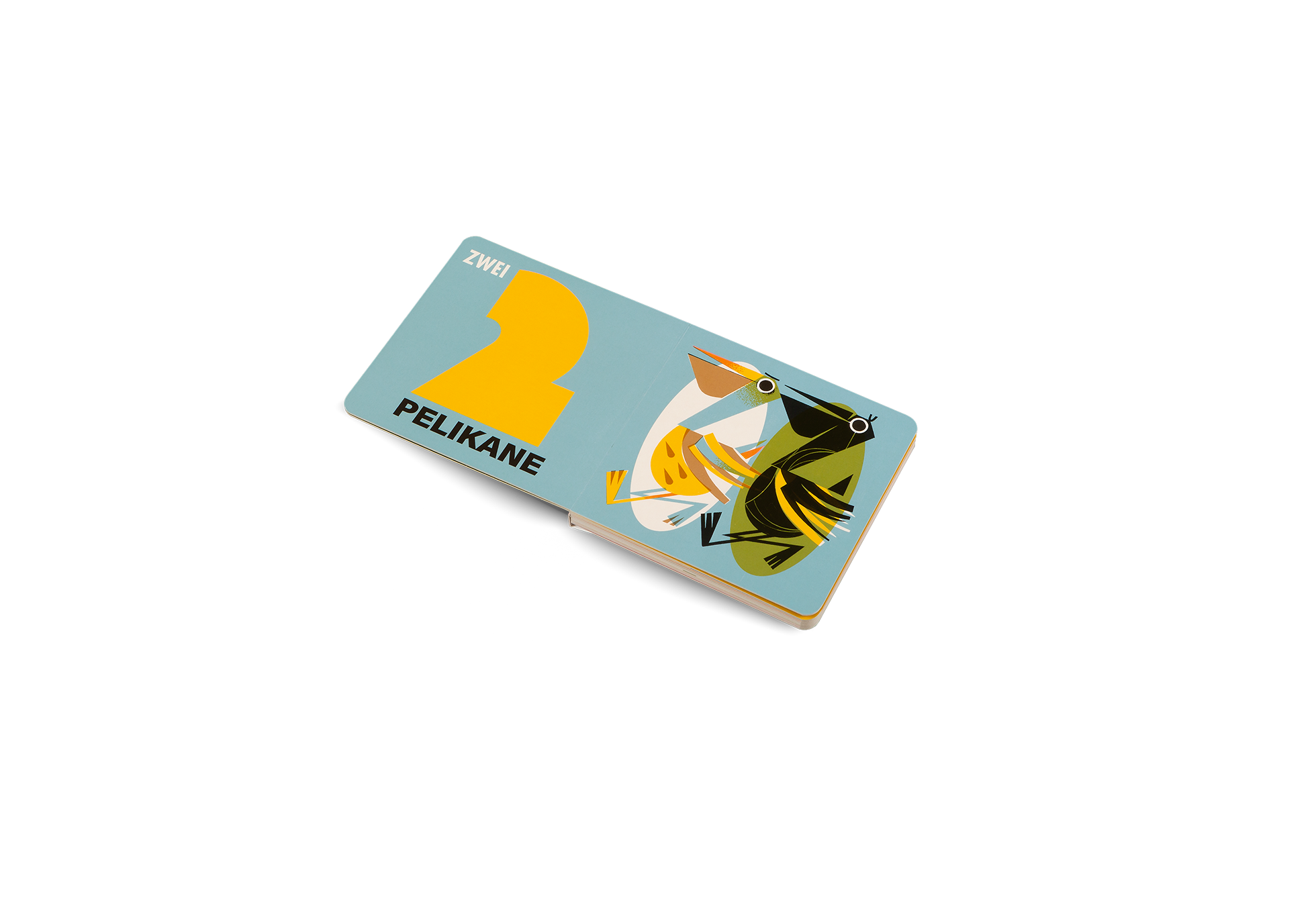 1 2 3 Wie viele Vögel? Bunte Vogelspielzeuge für Kinder in fröhlichen Farben