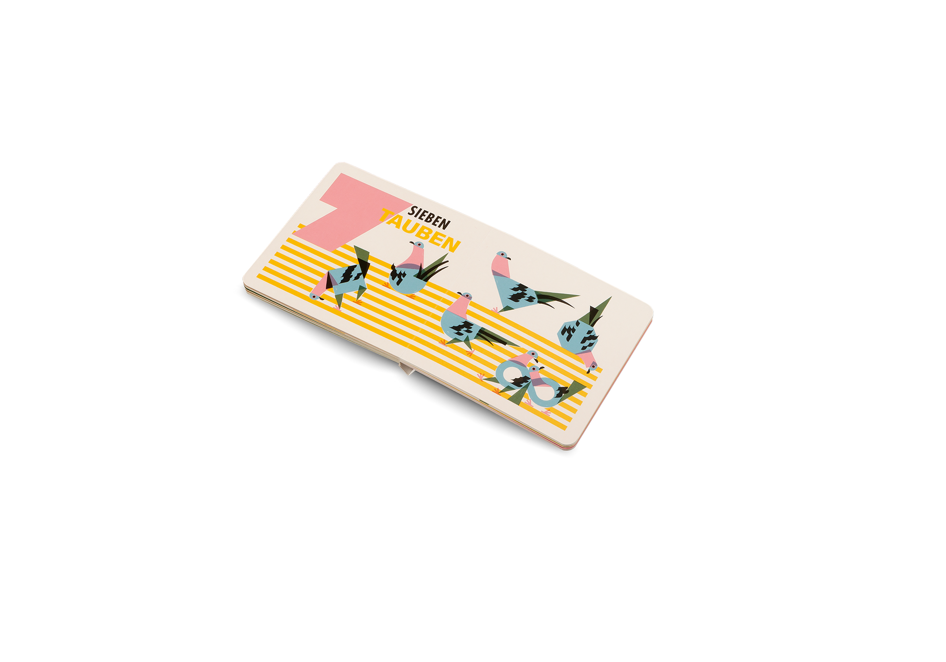 1 2 3 Wie viele Vögel? Spielzeug mit mehrfarbigen Vögeln für kreative Spiele